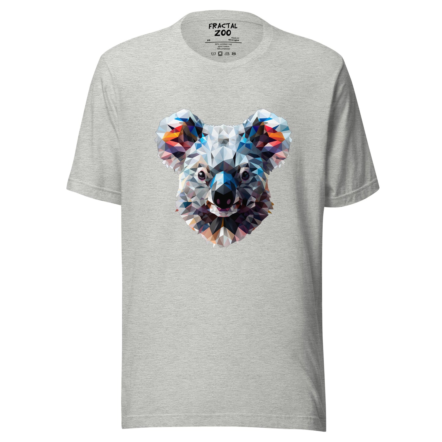 Celebrate Wildlife with our Geometric Koala Dream Design T-Shirts