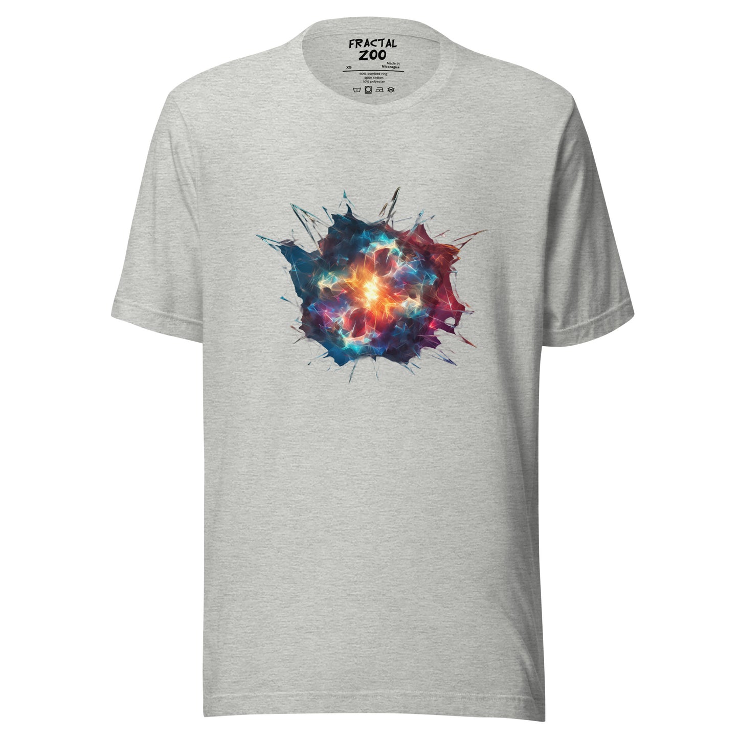 Captivate the Universe and Cosmic with Fractal Meteor T-Shirts