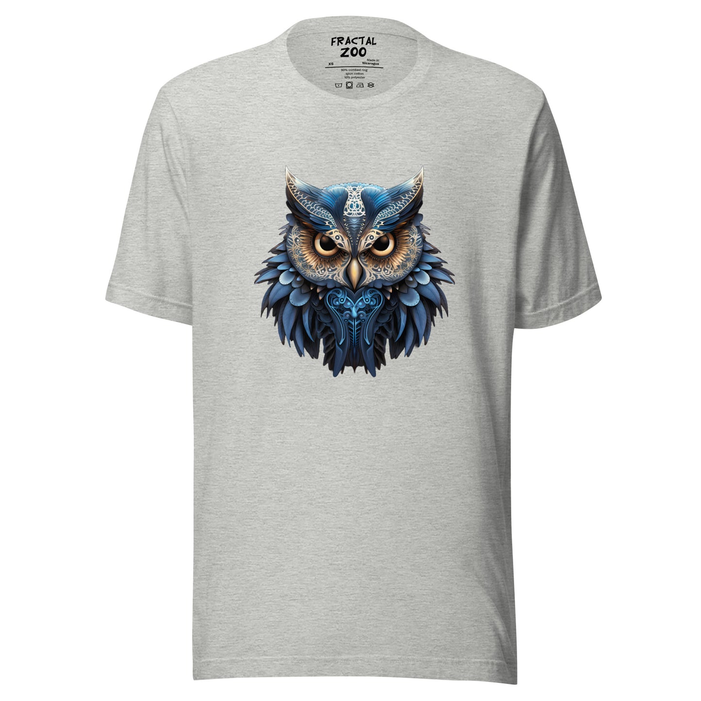 Mystic Owl Unisex t-shirt | Where Art and Nature Unite in Fashion