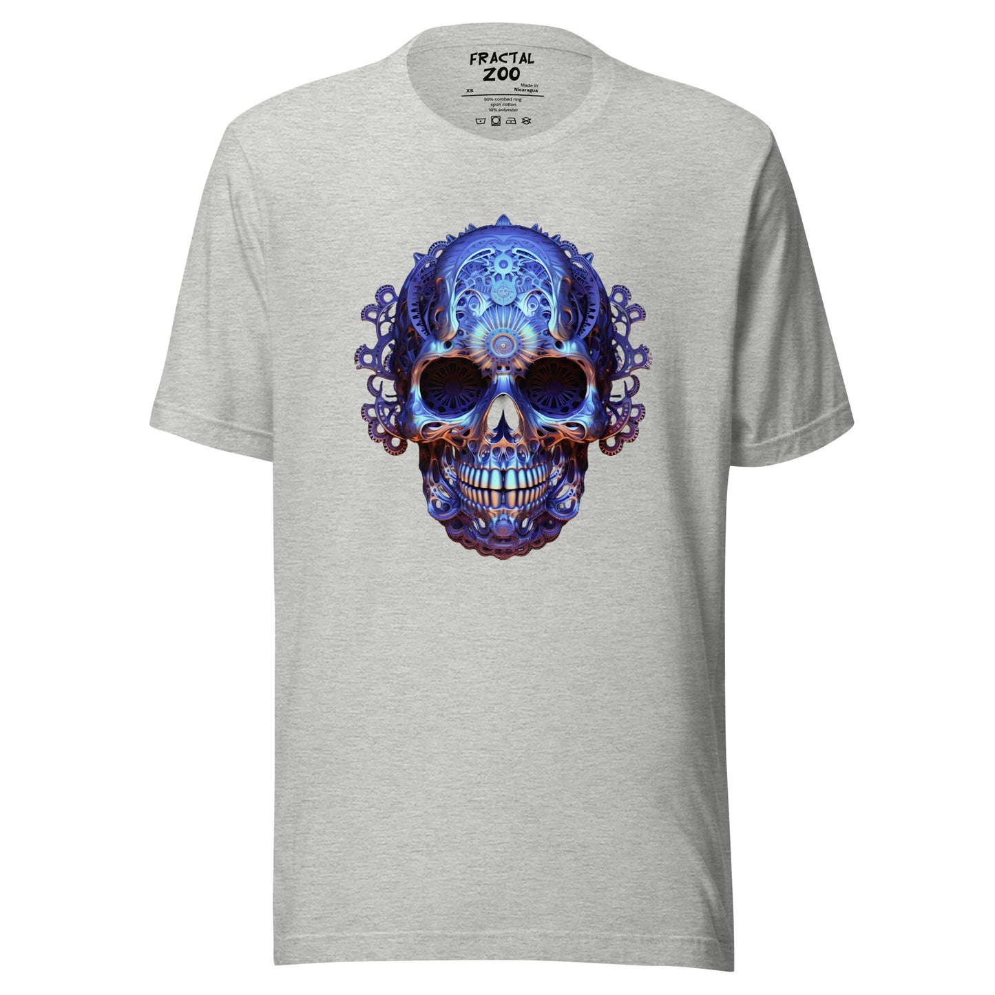 Reduce Overproduction with Fractal Gearhead Skull Tee | Make a Thoughtful Choice