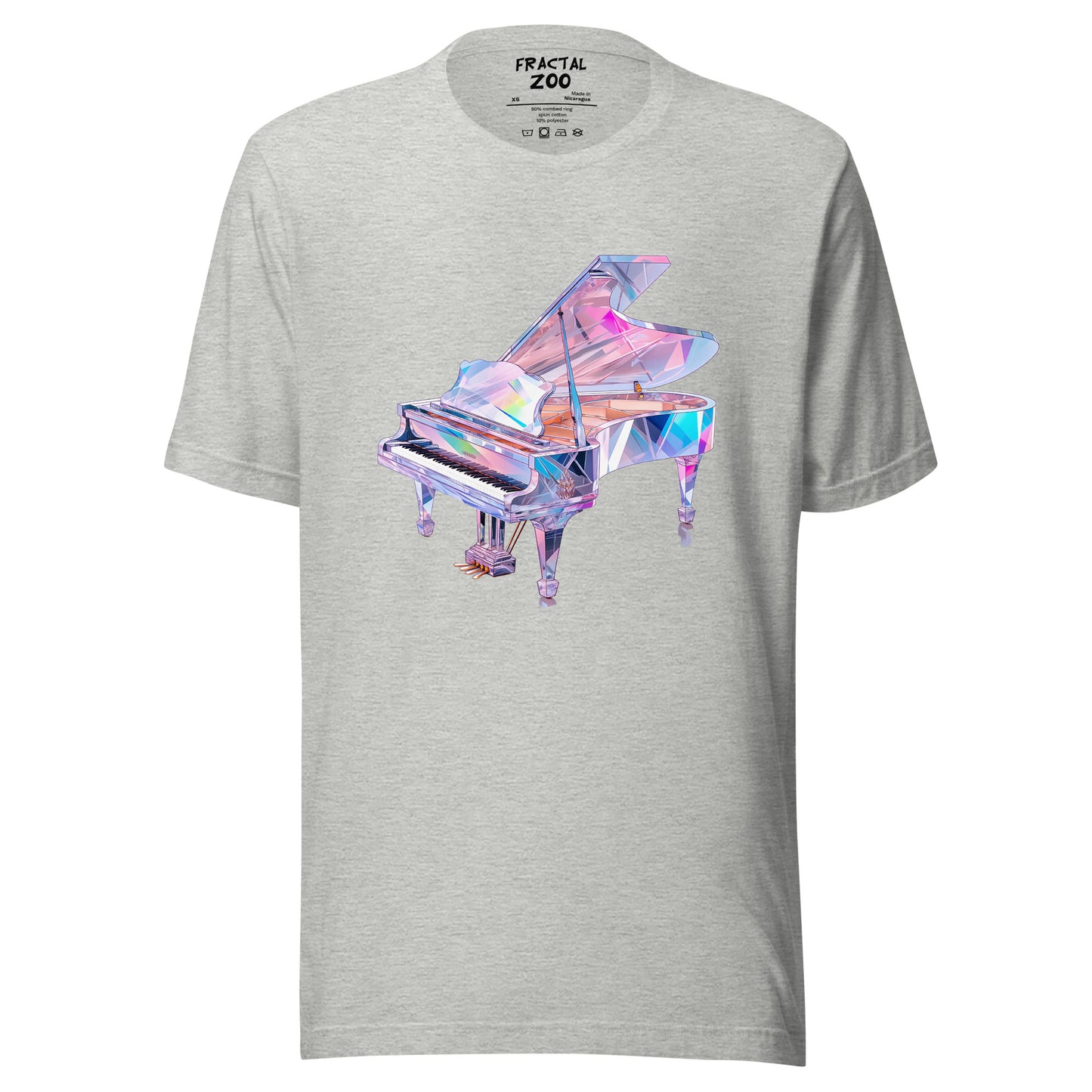 Experience the Melody of Life with Fractal Harmonics Tee | Where Music, Art, and Fashion Converge