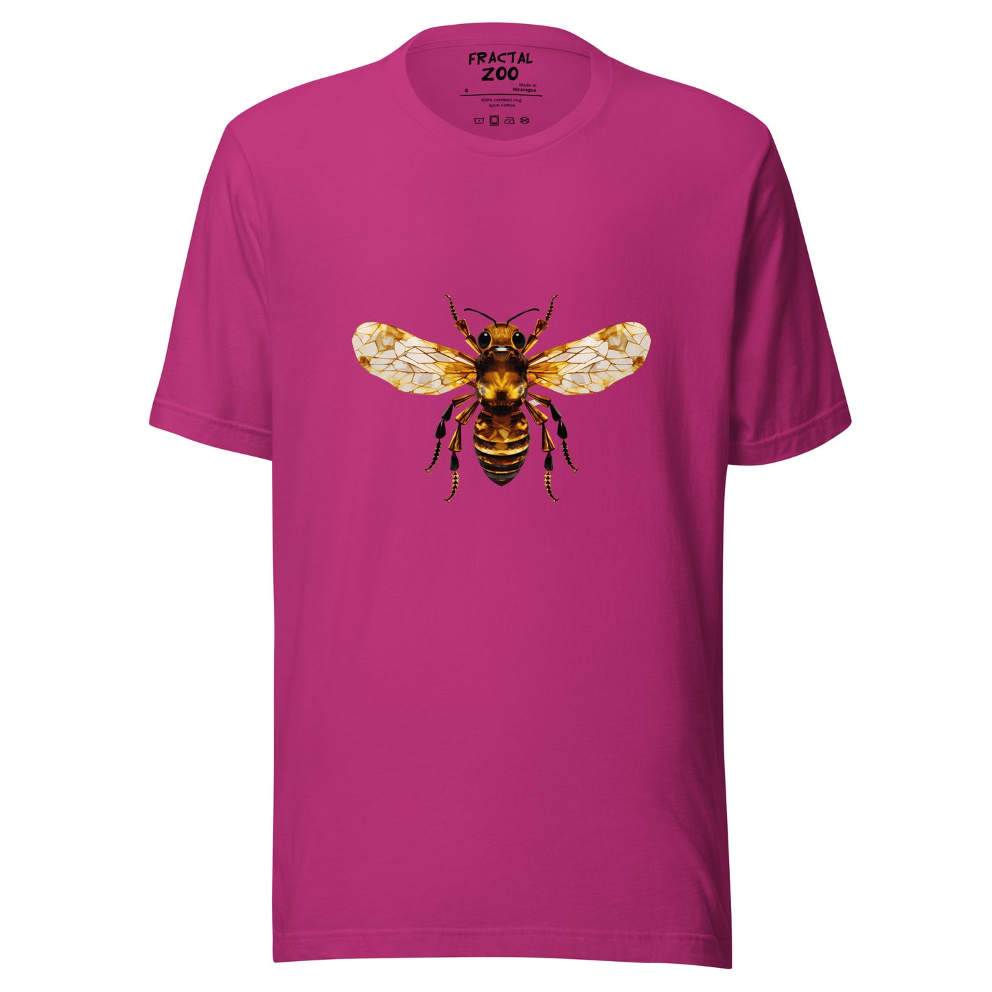 Fractal Bee  Unisex T-Shirt | Celebrate Art and Nature in Style