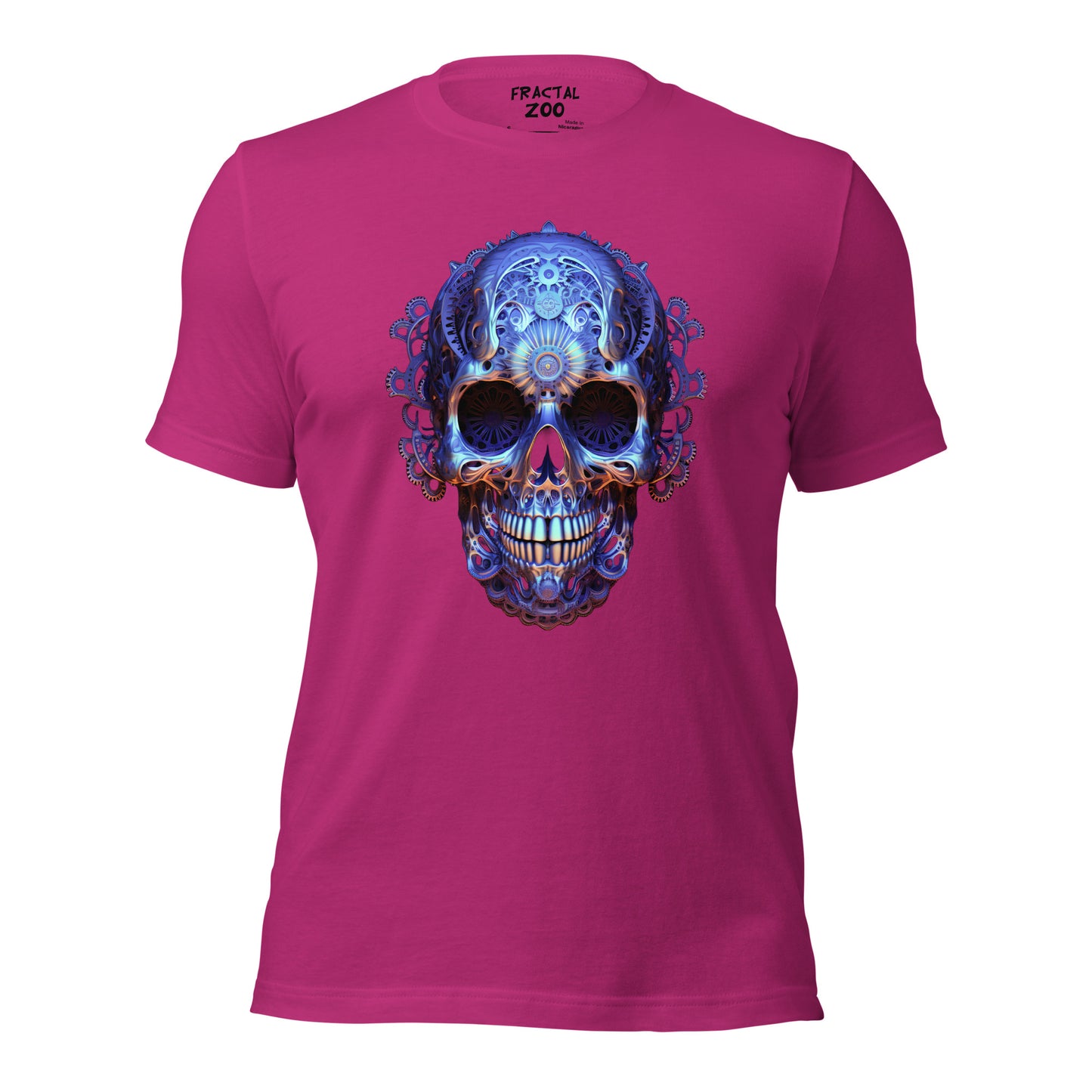 Reduce Overproduction with Fractal Gearhead Skull Tee | Make a Thoughtful Choice