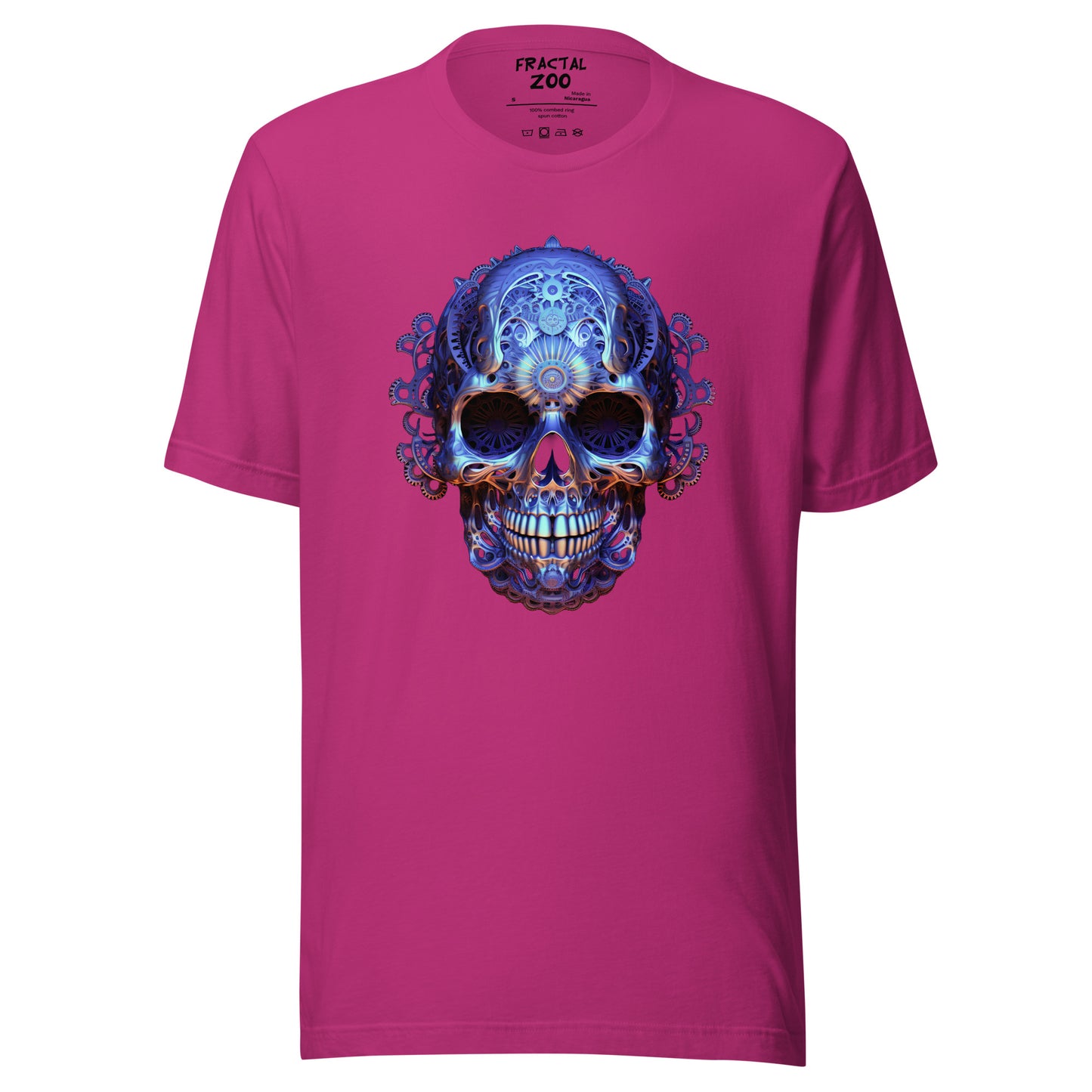 Reduce Overproduction with Fractal Gearhead Skull Tee | Make a Thoughtful Choice