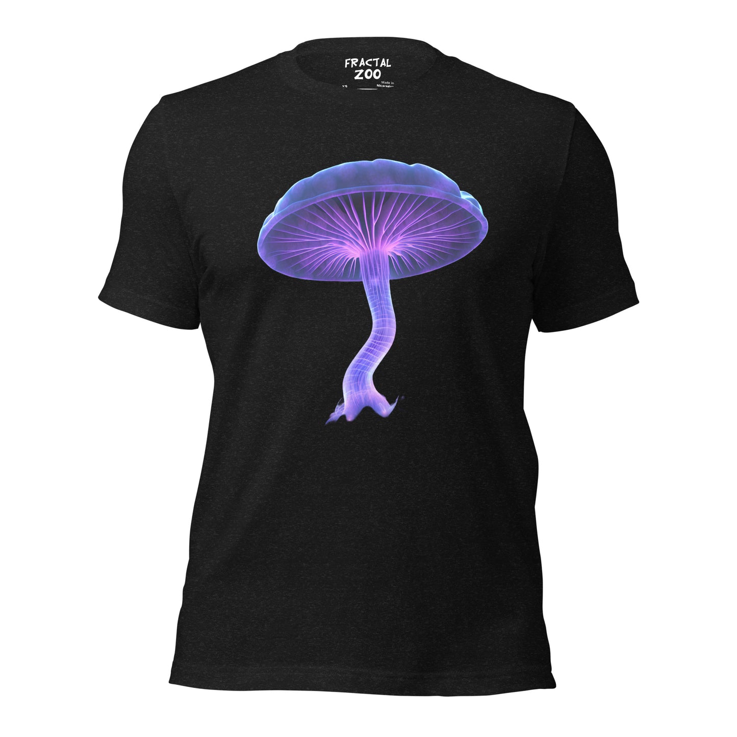 Embrace Radiant Inspiration with the Glowing Fungal Marvel T-Shirt