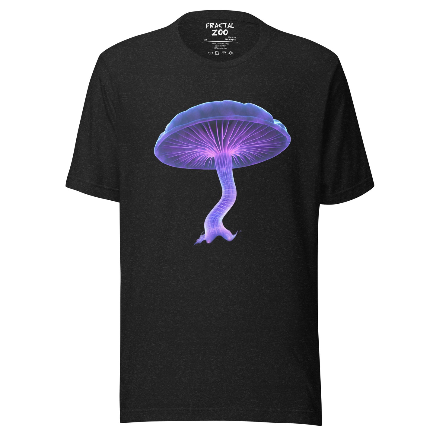 Embrace Radiant Inspiration with the Glowing Fungal Marvel T-Shirt