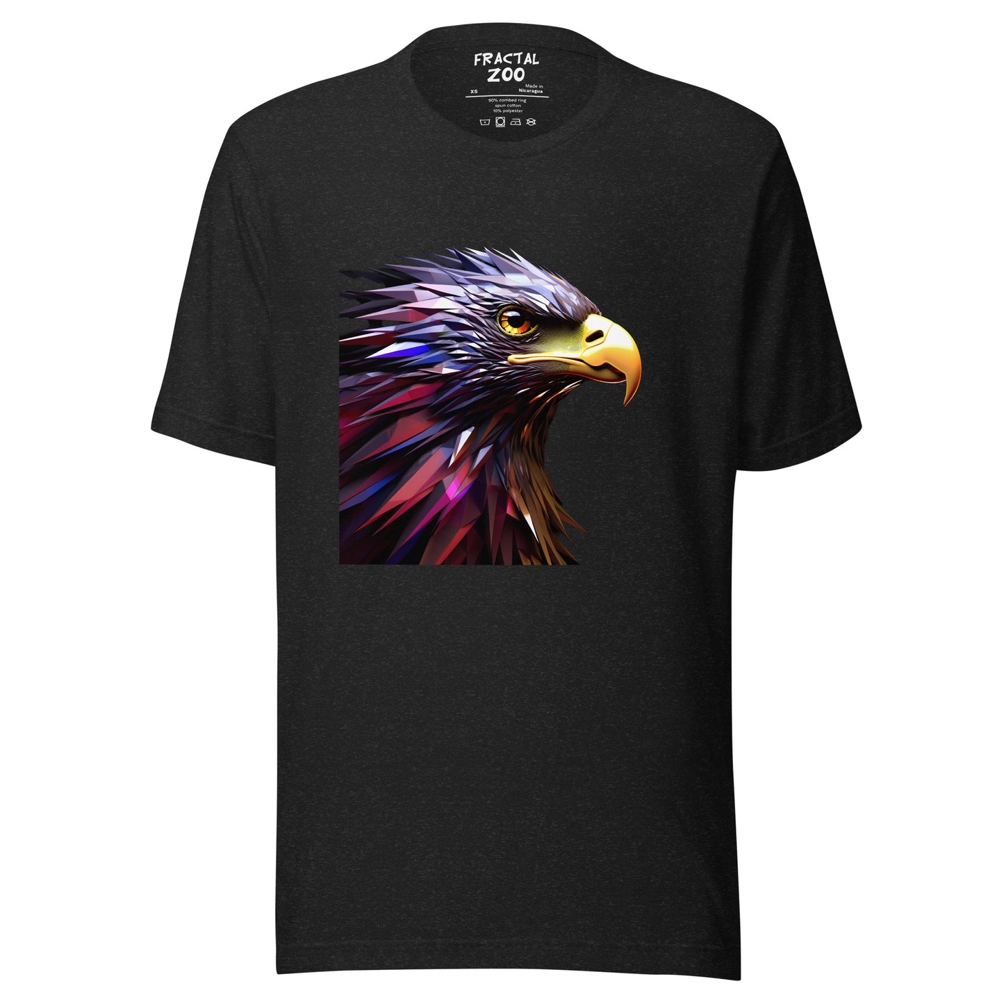 Geometric Fractal Eagle Unisex t-shirt | Art and Wildlife Lovers | Gift for Him