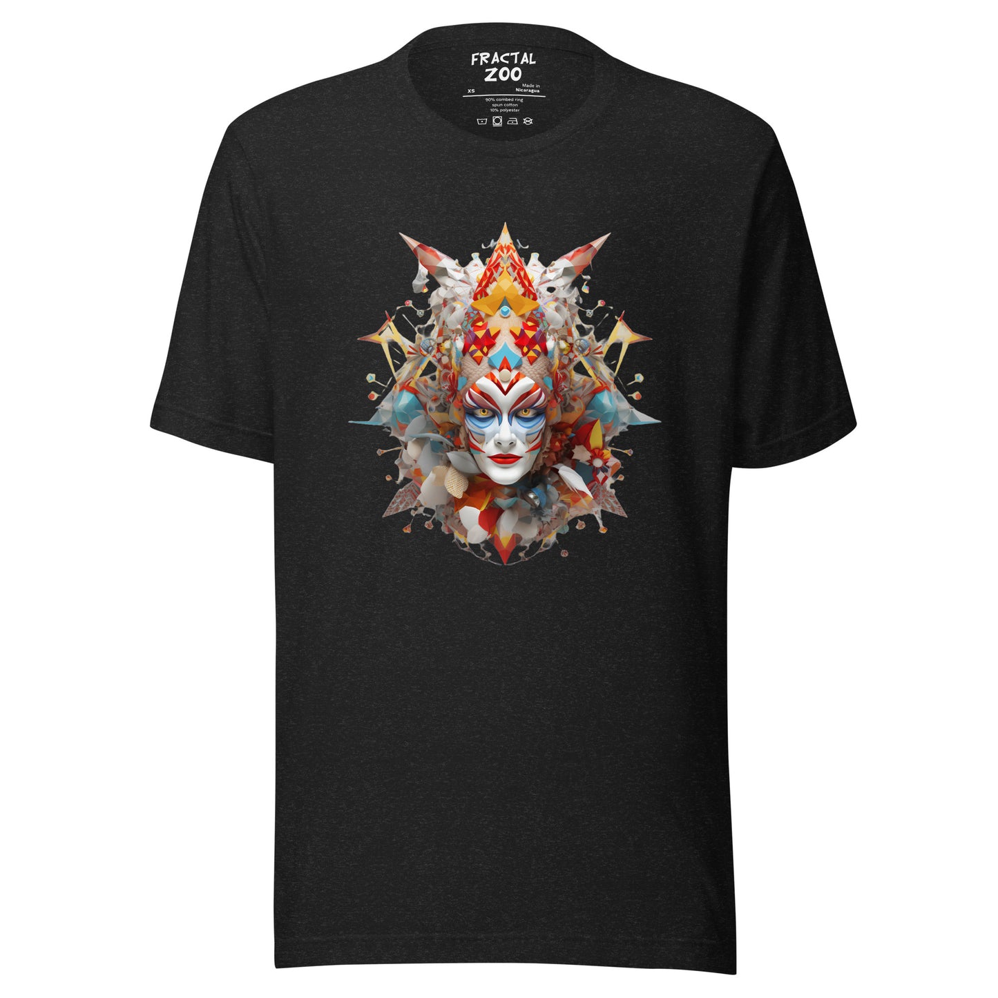 Radiate Festival Vibes with Psychedelic Carnival Unisex Tee | Carnival Art