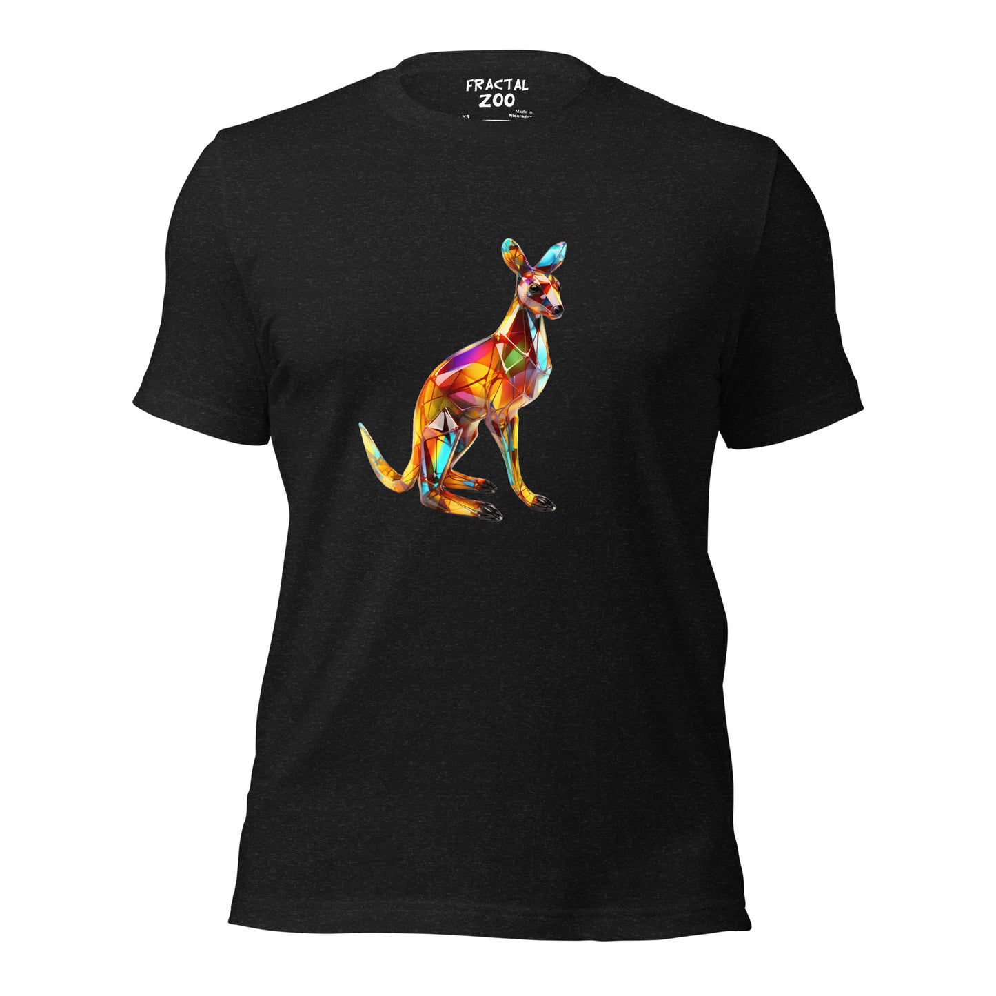 Fractal Geometry Kangaroo T-Shirt | Your Symbol of Artistic Precision