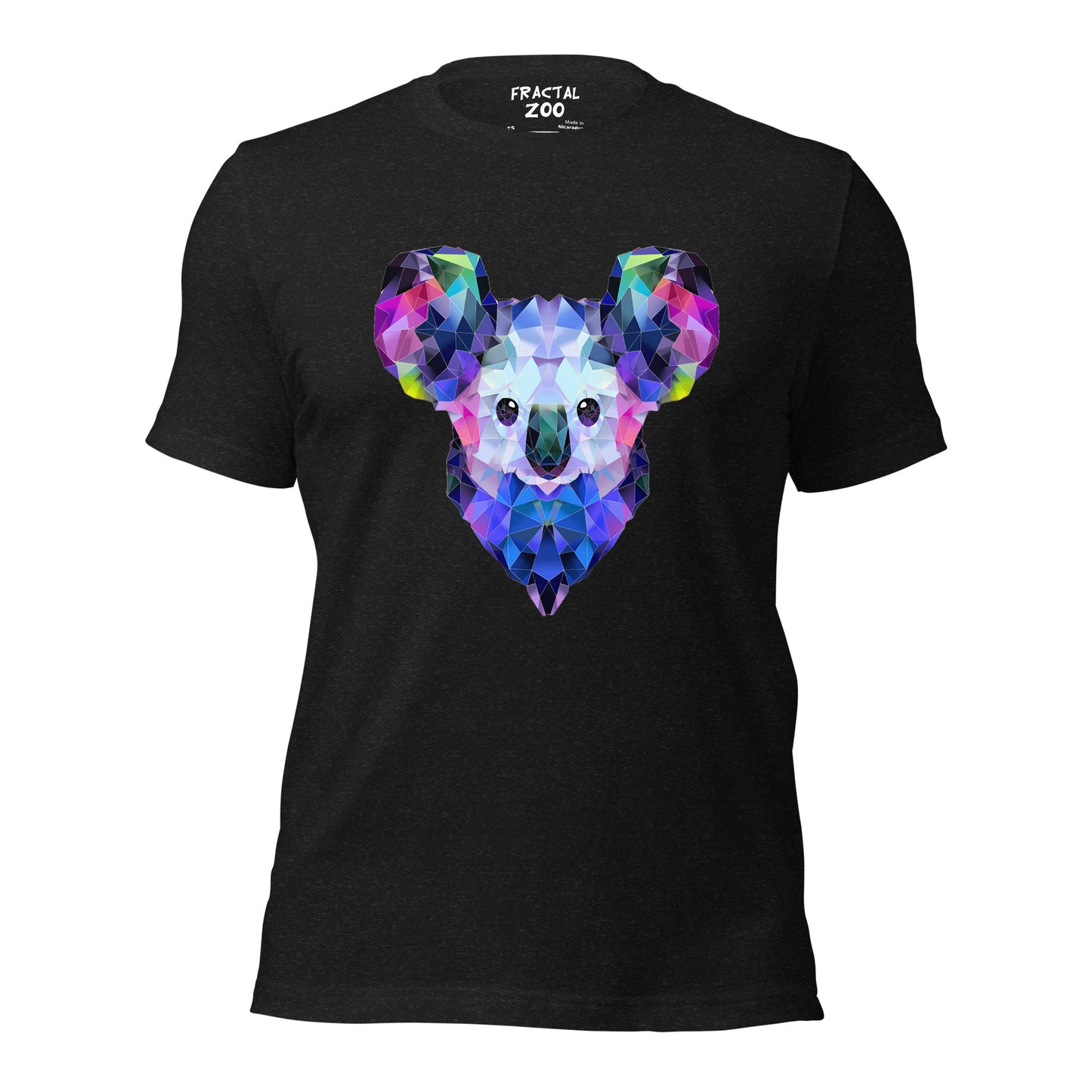 Fractal Koala Unisex t-shirt | Artistic Expression Meets Comfort