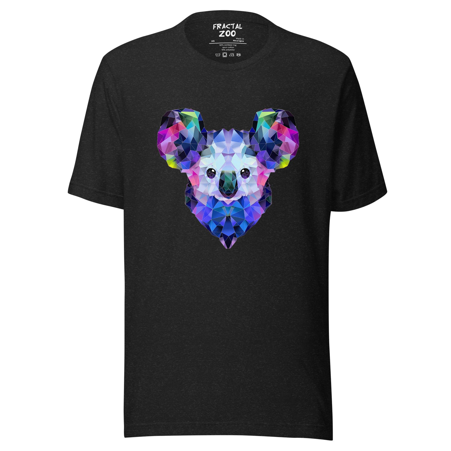 Fractal Koala Unisex t-shirt | Artistic Expression Meets Comfort