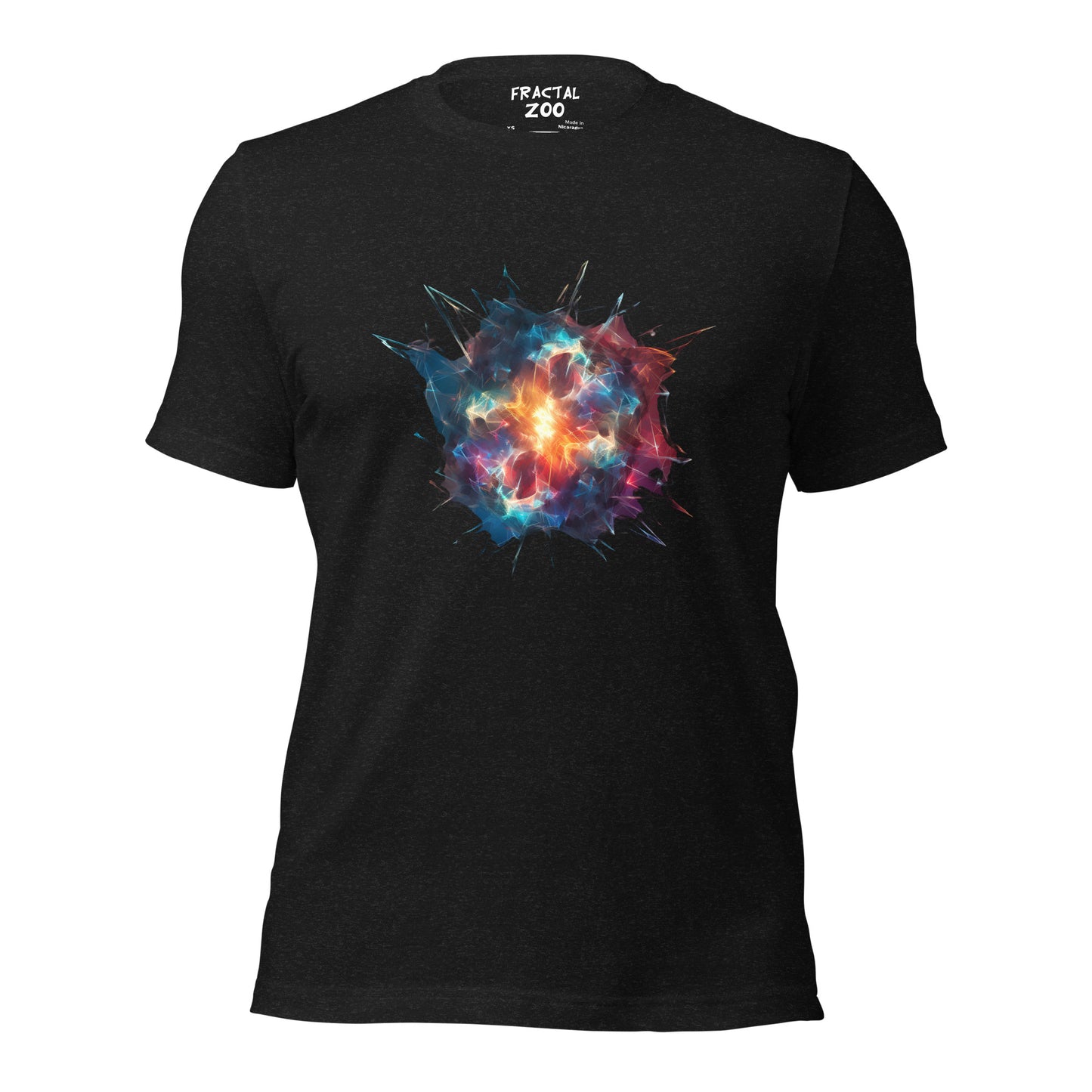 Captivate the Universe and Cosmic with Fractal Meteor T-Shirts