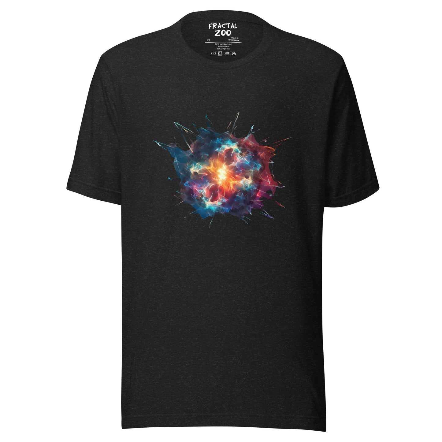 Captivate the Universe and Cosmic with Fractal Meteor T-Shirts