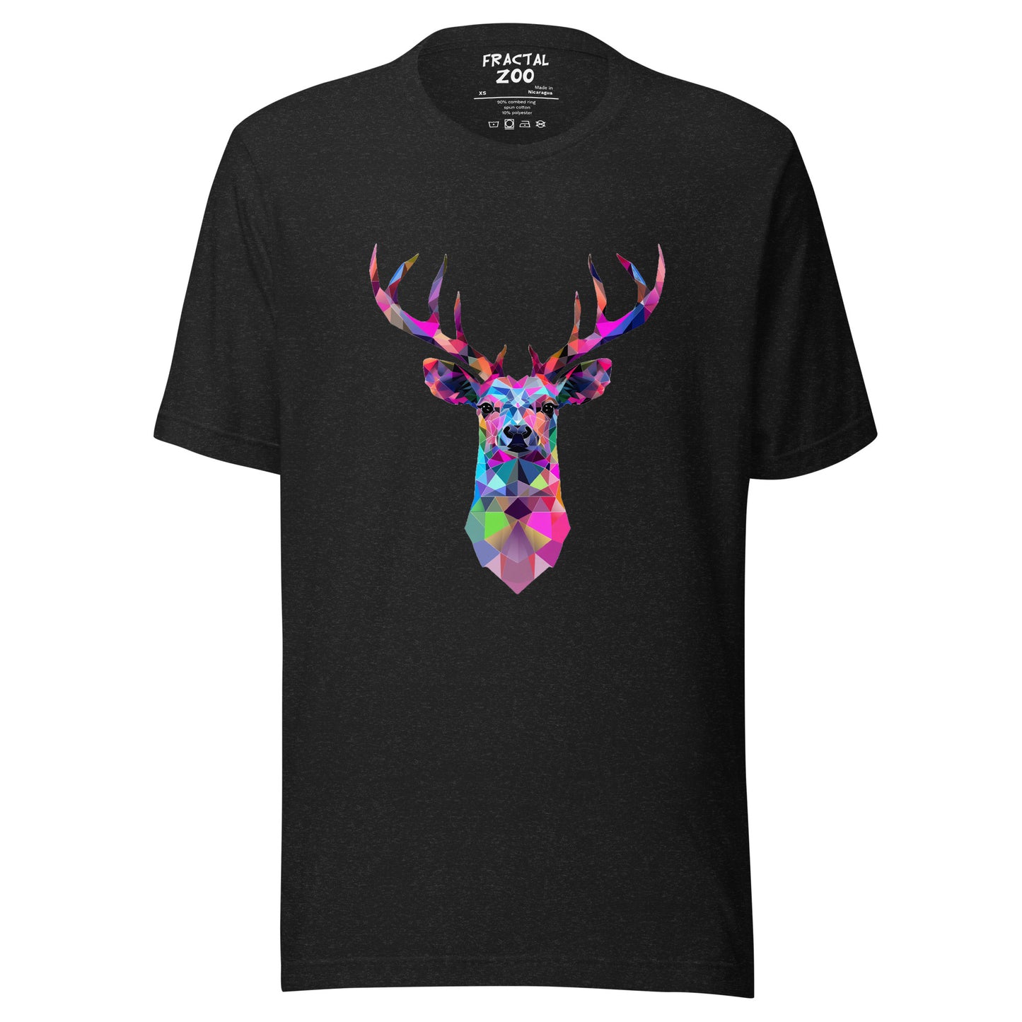 Eco-Friendly Fractal Buck T-Shirts | Nature-Inspired Fashion from Fractal Zoo