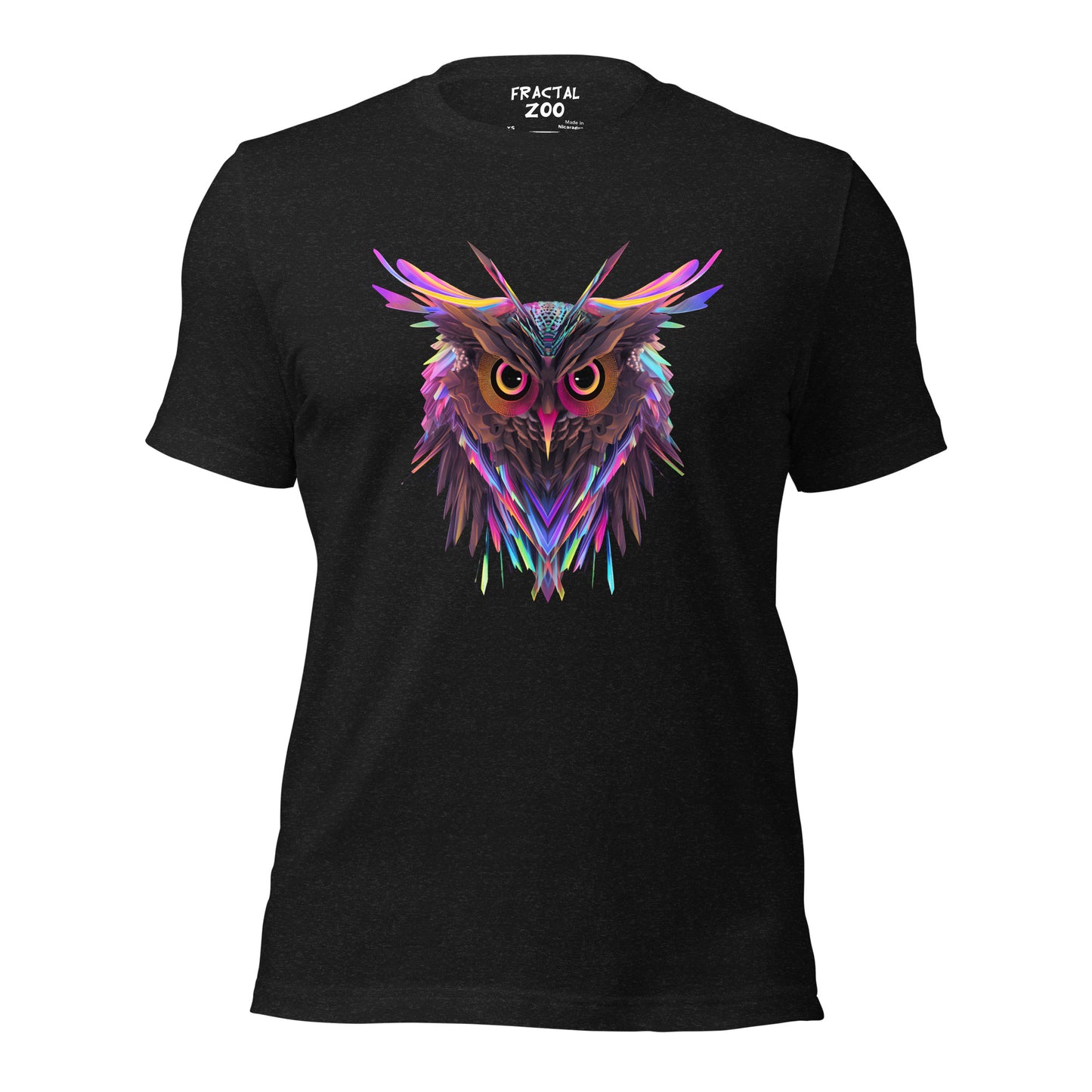 Psychedelic Owl Tee | Wearable Art for the Mind-Bending Experience