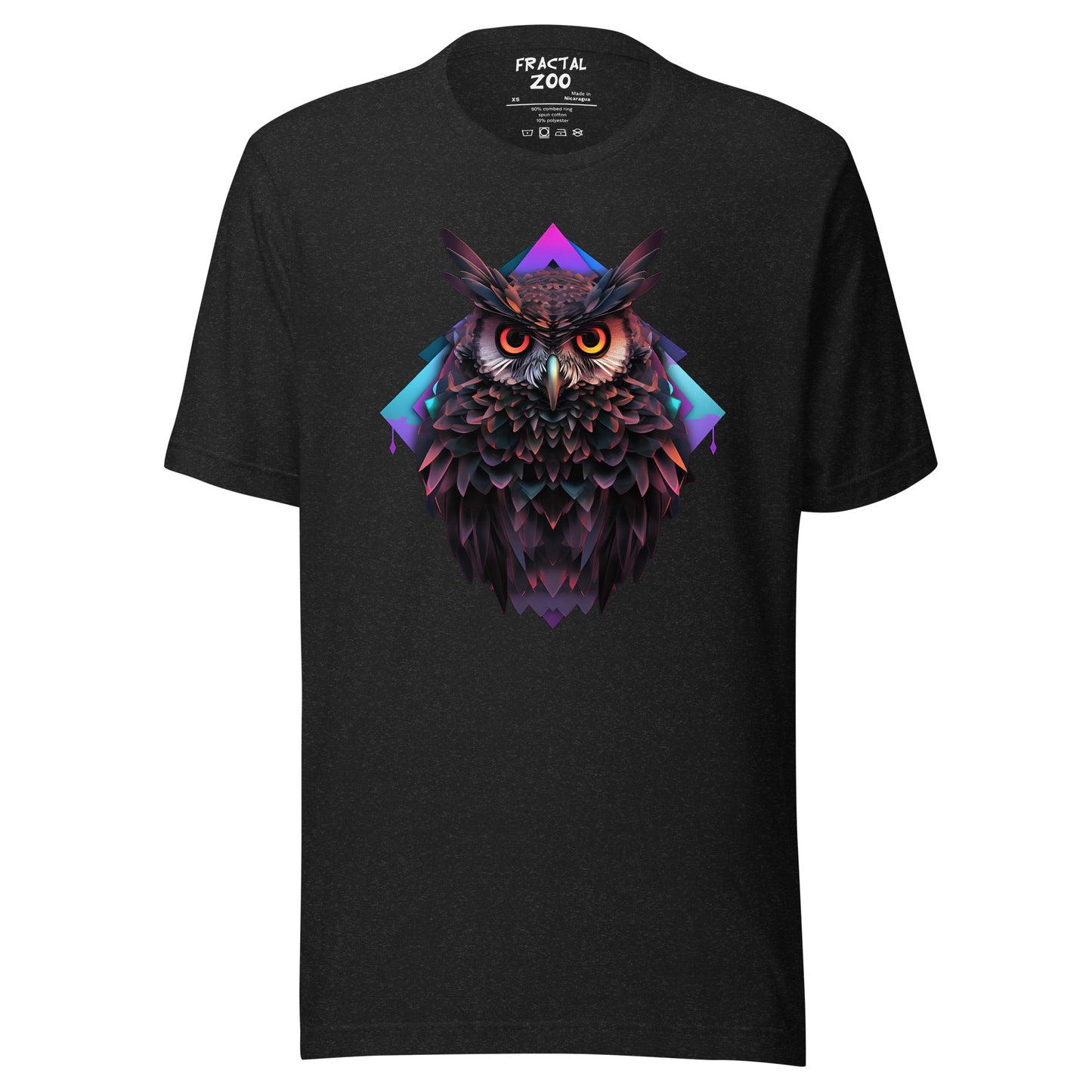 Geometric Owl Unisex t-shirt | A Blend of Artistry and Science in Fashion