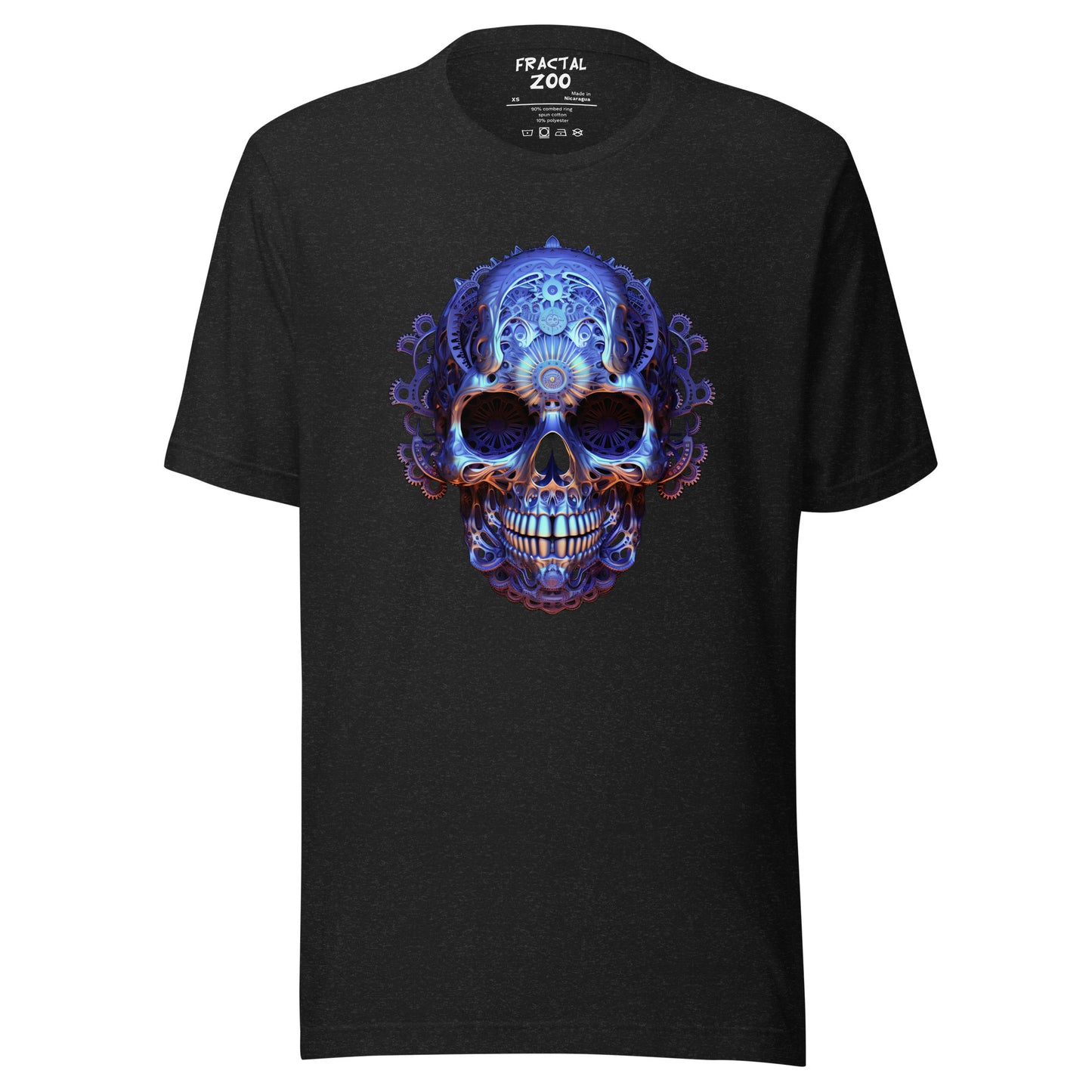 Reduce Overproduction with Fractal Gearhead Skull Tee | Make a Thoughtful Choice