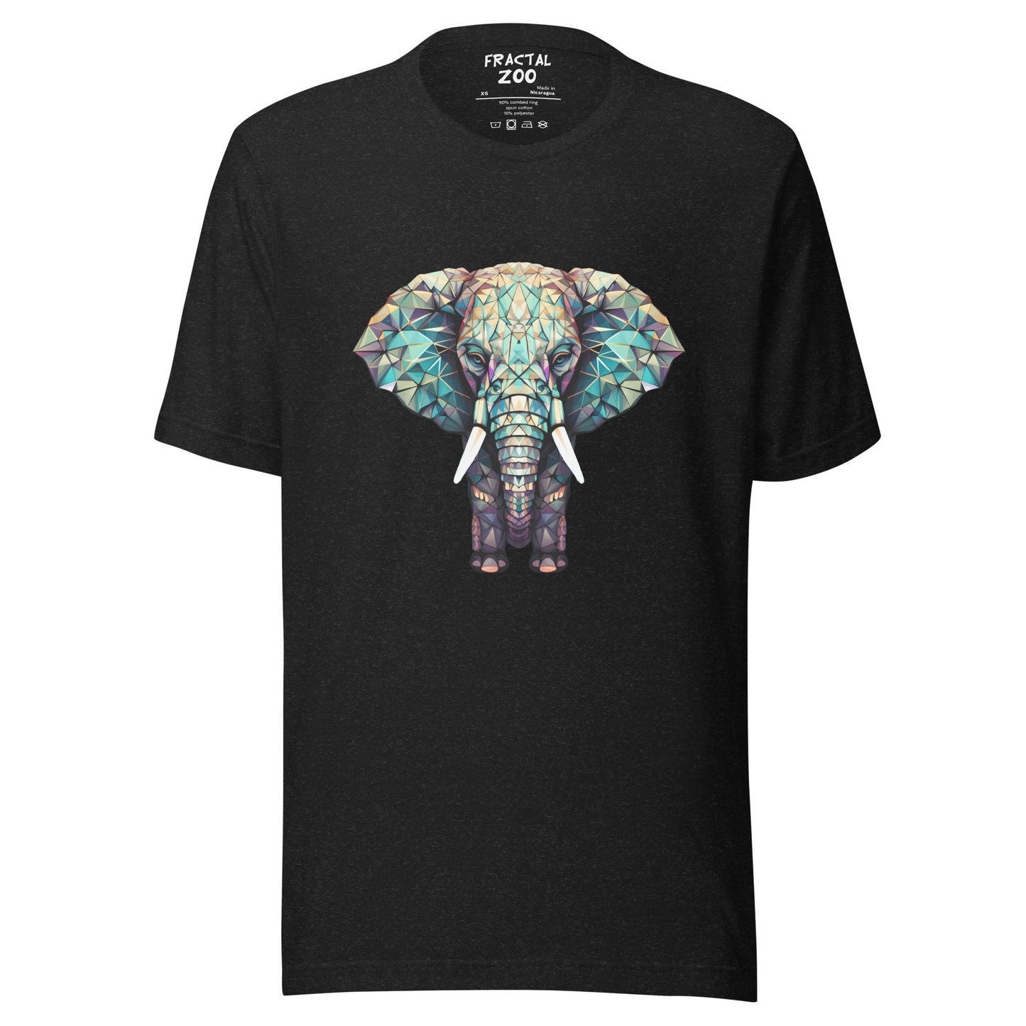 Unique Fractal Pachyderm Tee | Wear Art, Support Sustainability