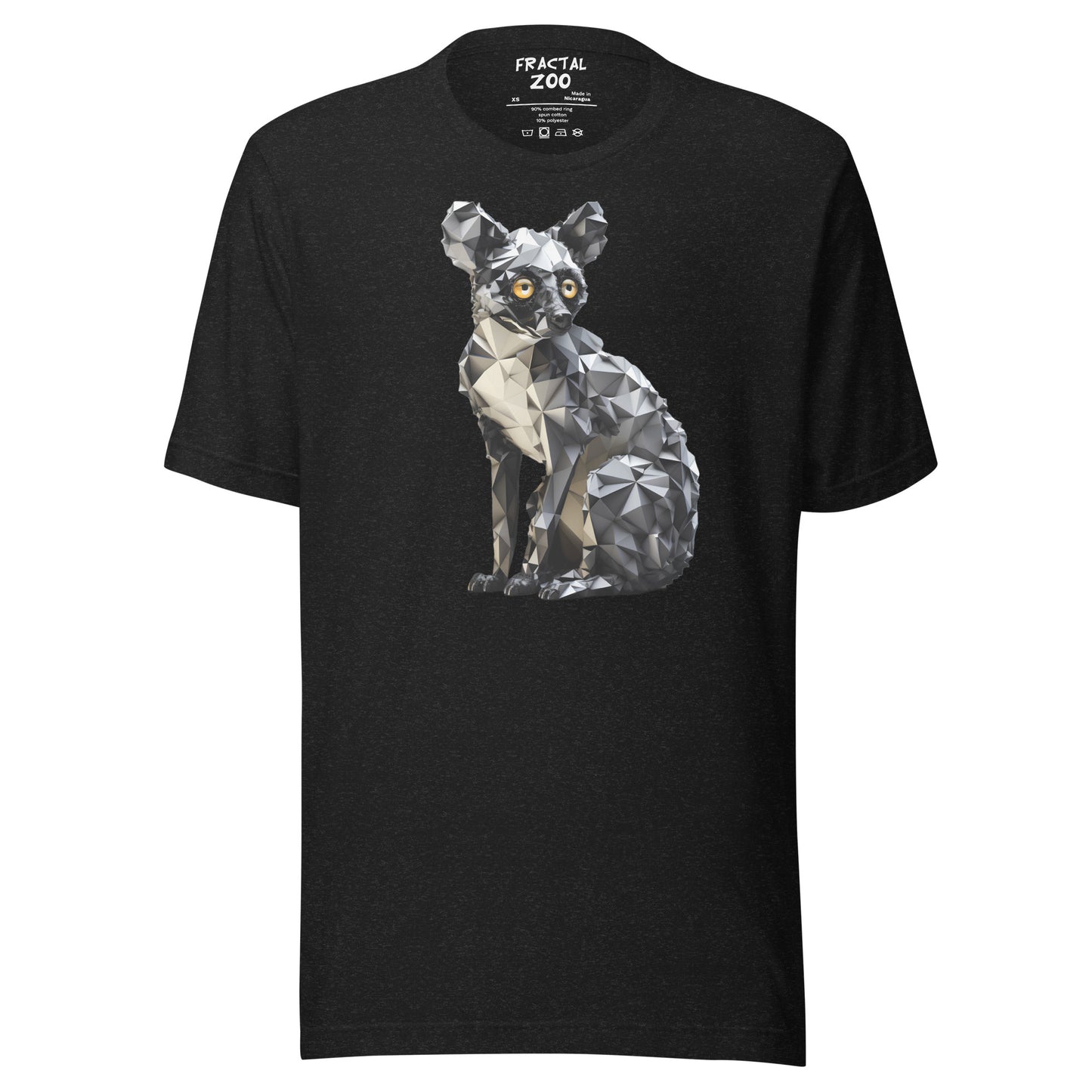 Make a Statement with Geometric Lemur T-Shirts | Eco-Friendly Fashion Choice