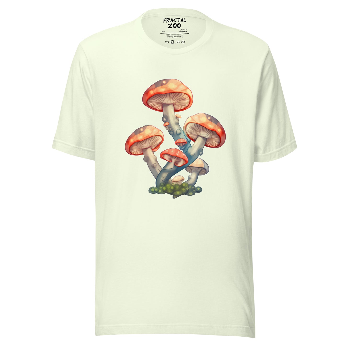 Fungal Haven T-Shirt | Embrace Nature's Magic with Our Premium Mushroom Patch Design