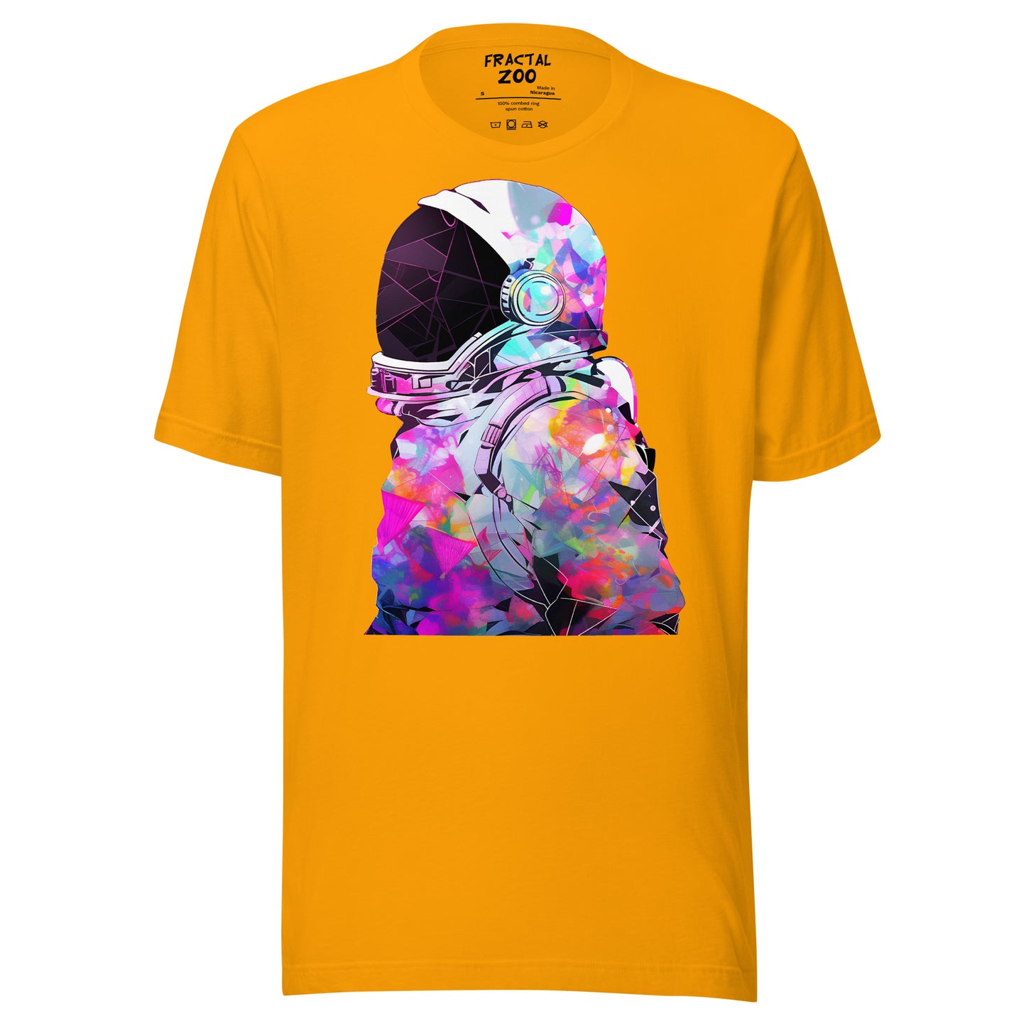 Unveil the Wonders of Space and Artistry with Fractalnaut Astronaut Unisex T-Shirt