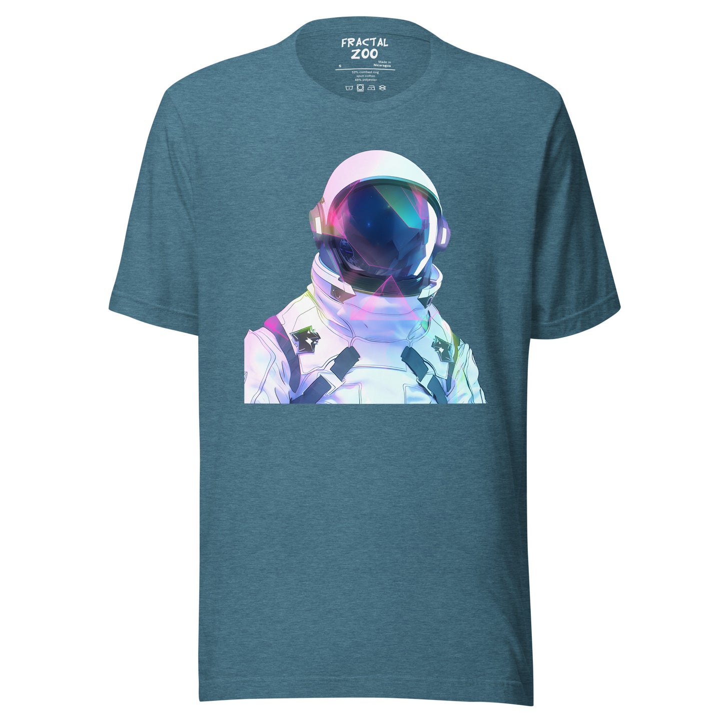 Fractalnaut Odyssey Unisex t-shirt | Cosmic Comfort and Artistic Wonder