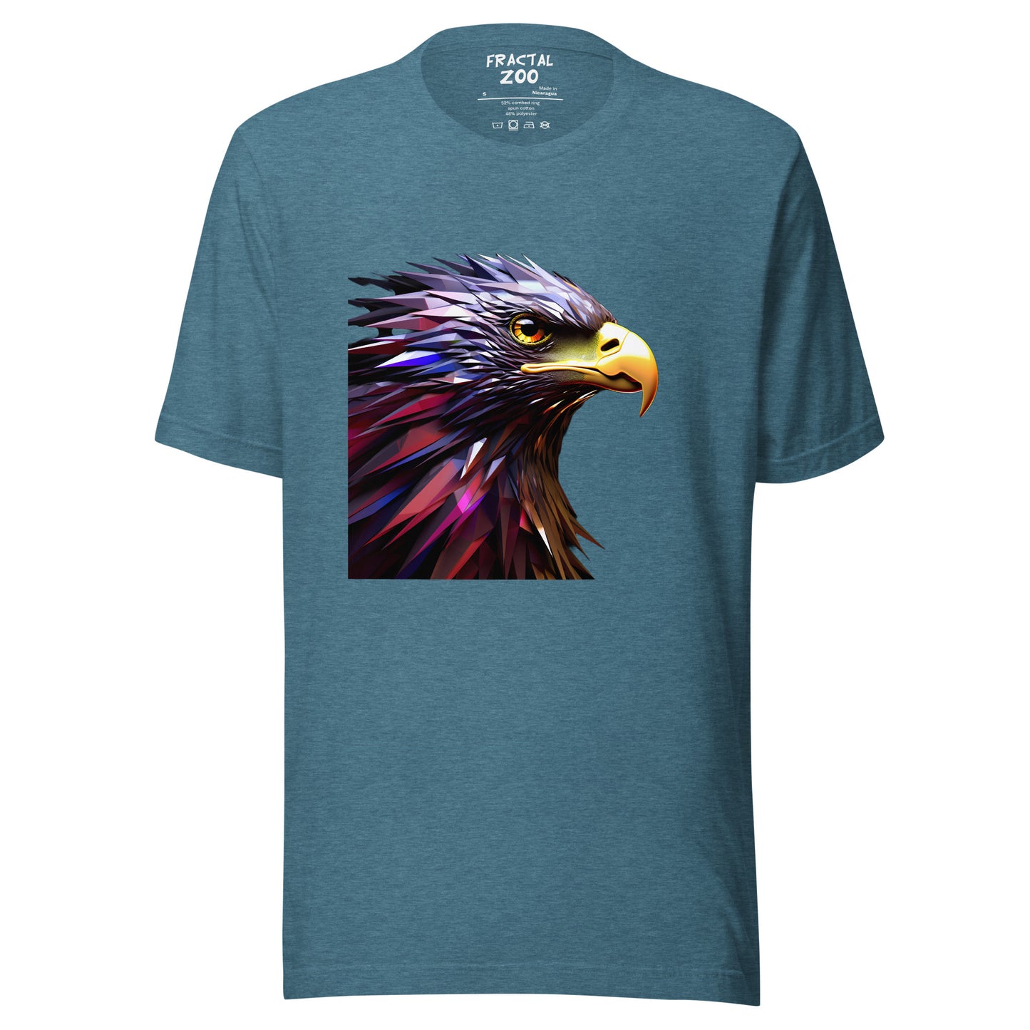 Geometric Fractal Eagle Unisex t-shirt | Art and Wildlife Lovers | Gift for Him