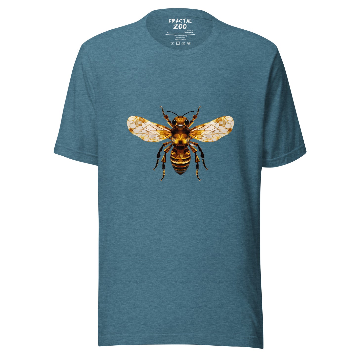 Fractal Bee  Unisex T-Shirt | Celebrate Art and Nature in Style