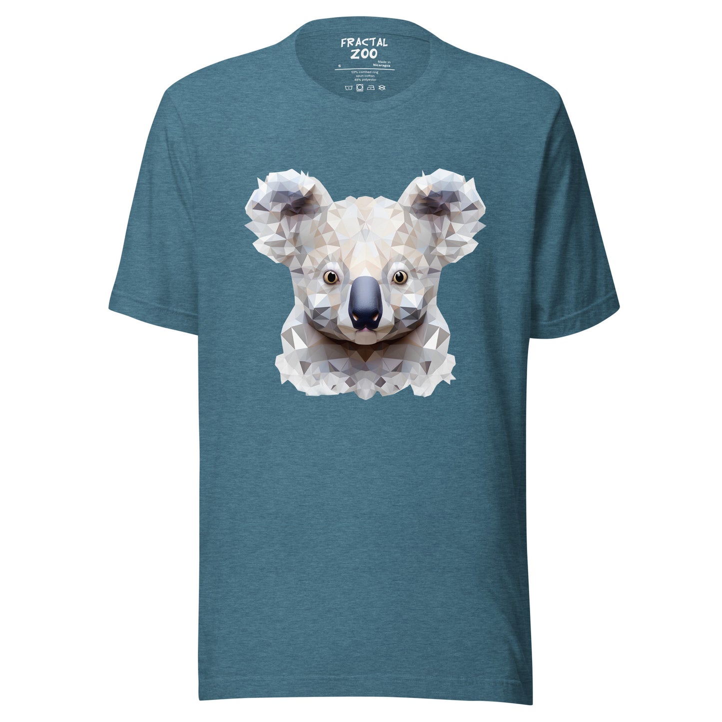 Geometric Koala Wonder Unisex t-shirt | Express Your Love for Koalas