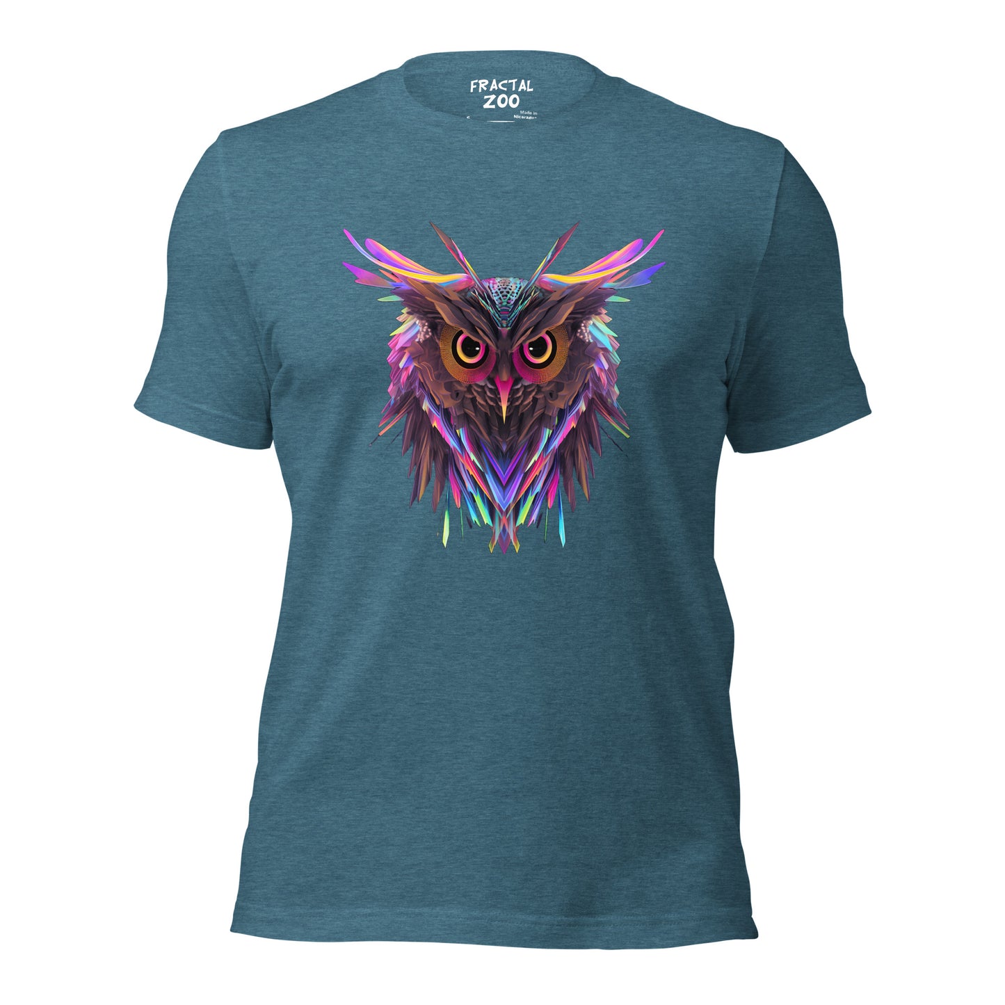 Psychedelic Owl Tee | Wearable Art for the Mind-Bending Experience