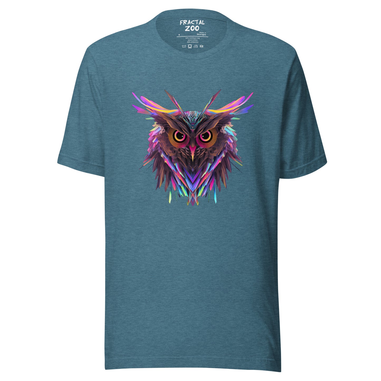 Psychedelic Owl Tee | Wearable Art for the Mind-Bending Experience