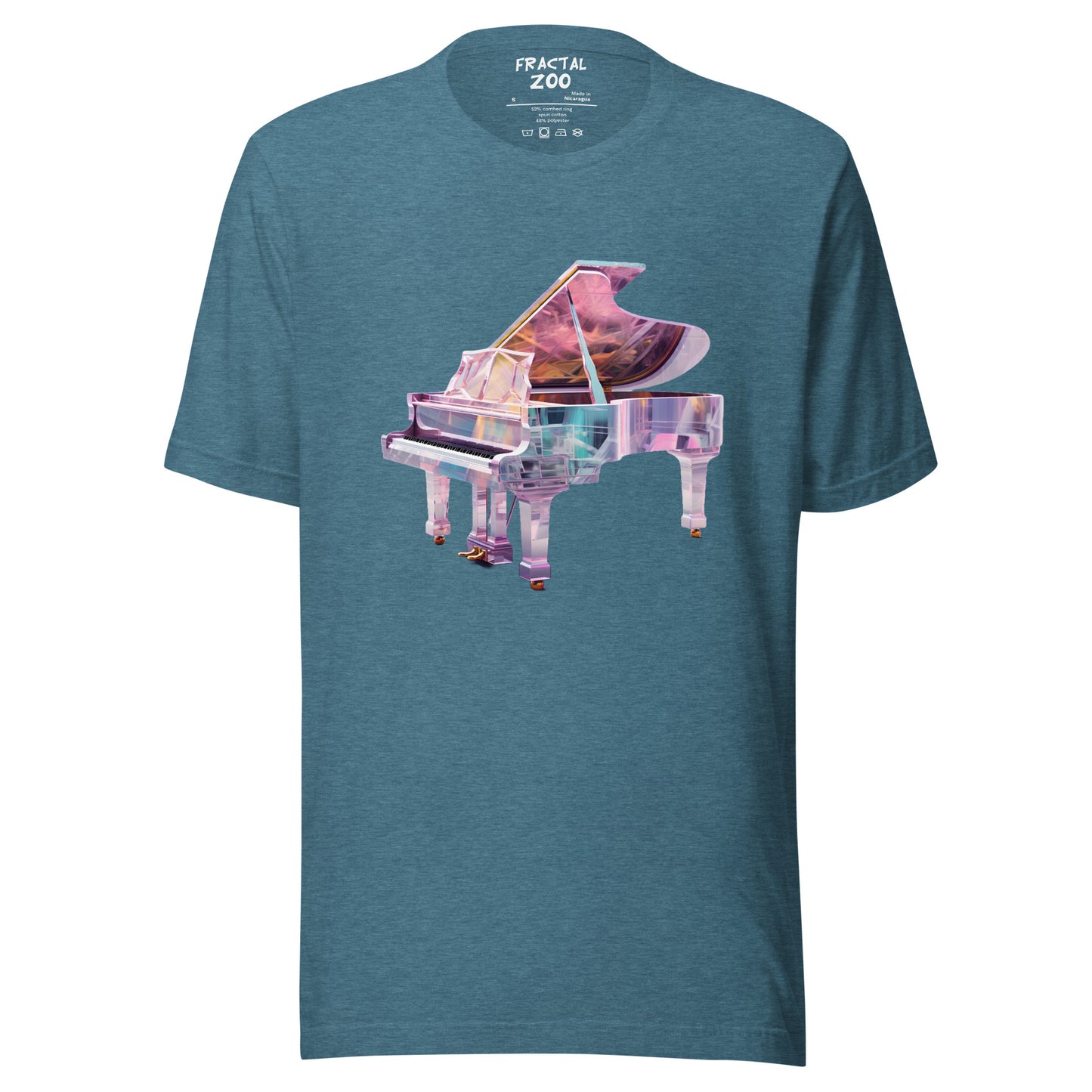 Fractal Sonata Unisex t-shirt | Express your Love for Music and Art