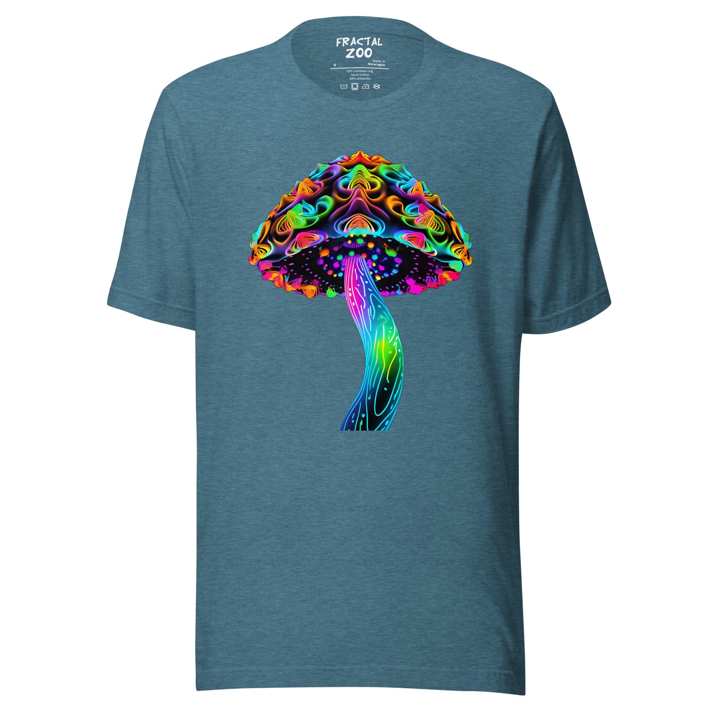 Psychedelic Fungi Fantasia - Enchanted Mushroom Rave T-Shirt Unisex t-shirt