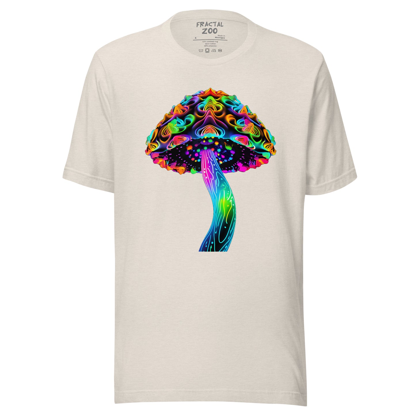 Psychedelic Fungi Fantasia - Enchanted Mushroom Rave T-Shirt Unisex t-shirt