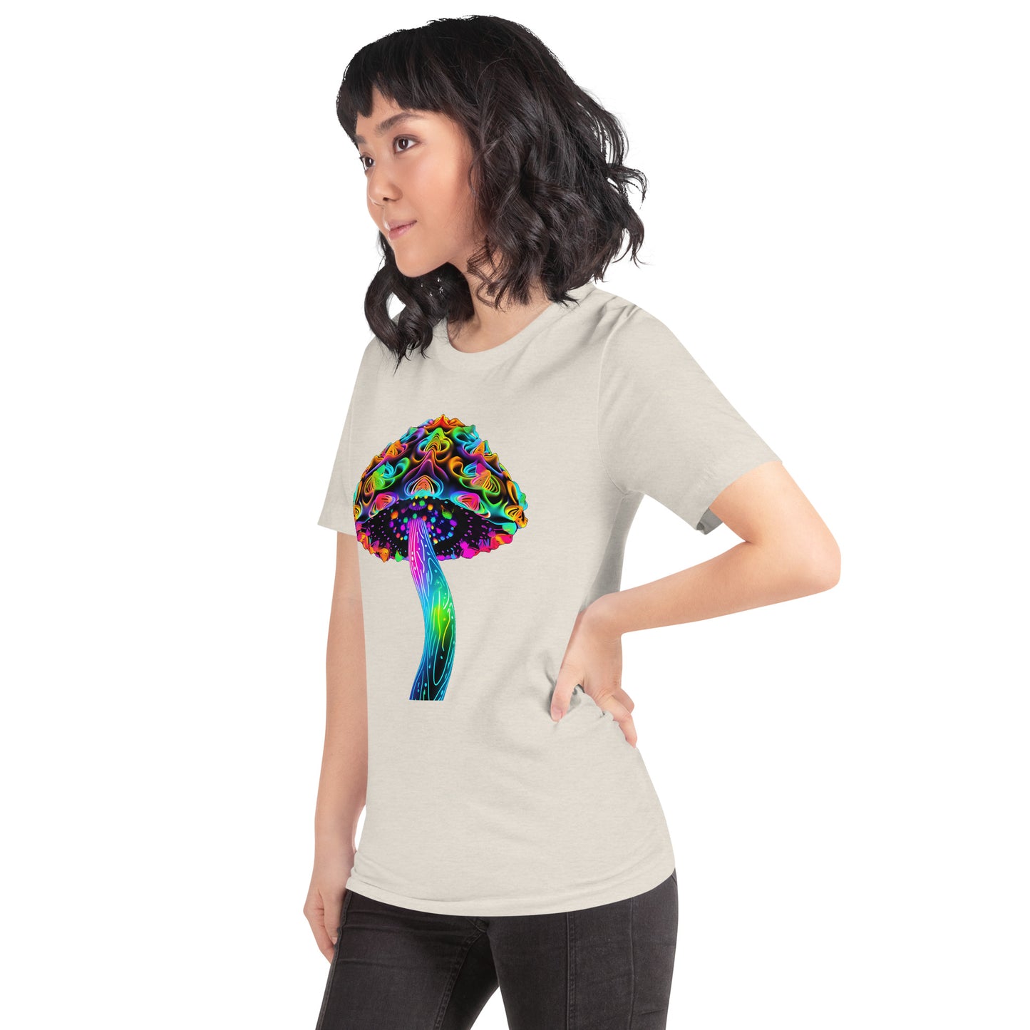 Psychedelic Fungi Fantasia - Enchanted Mushroom Rave T-Shirt Unisex t-shirt