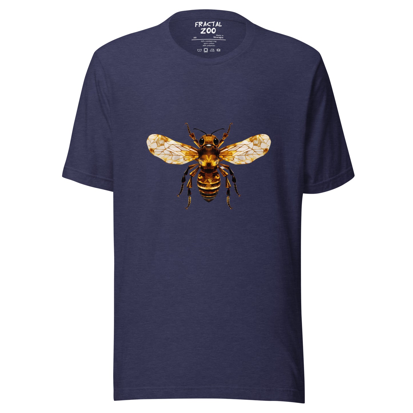 Fractal Bee  Unisex T-Shirt | Celebrate Art and Nature in Style