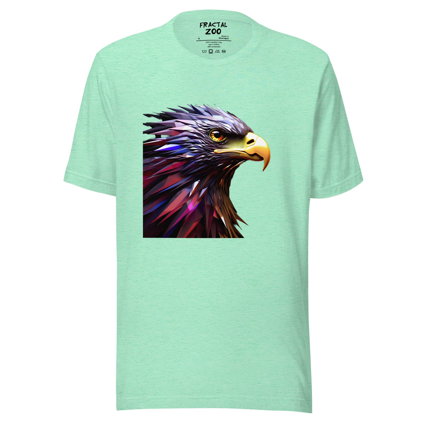 Geometric Fractal Eagle Unisex t-shirt | Art and Wildlife Lovers | Gift for Him