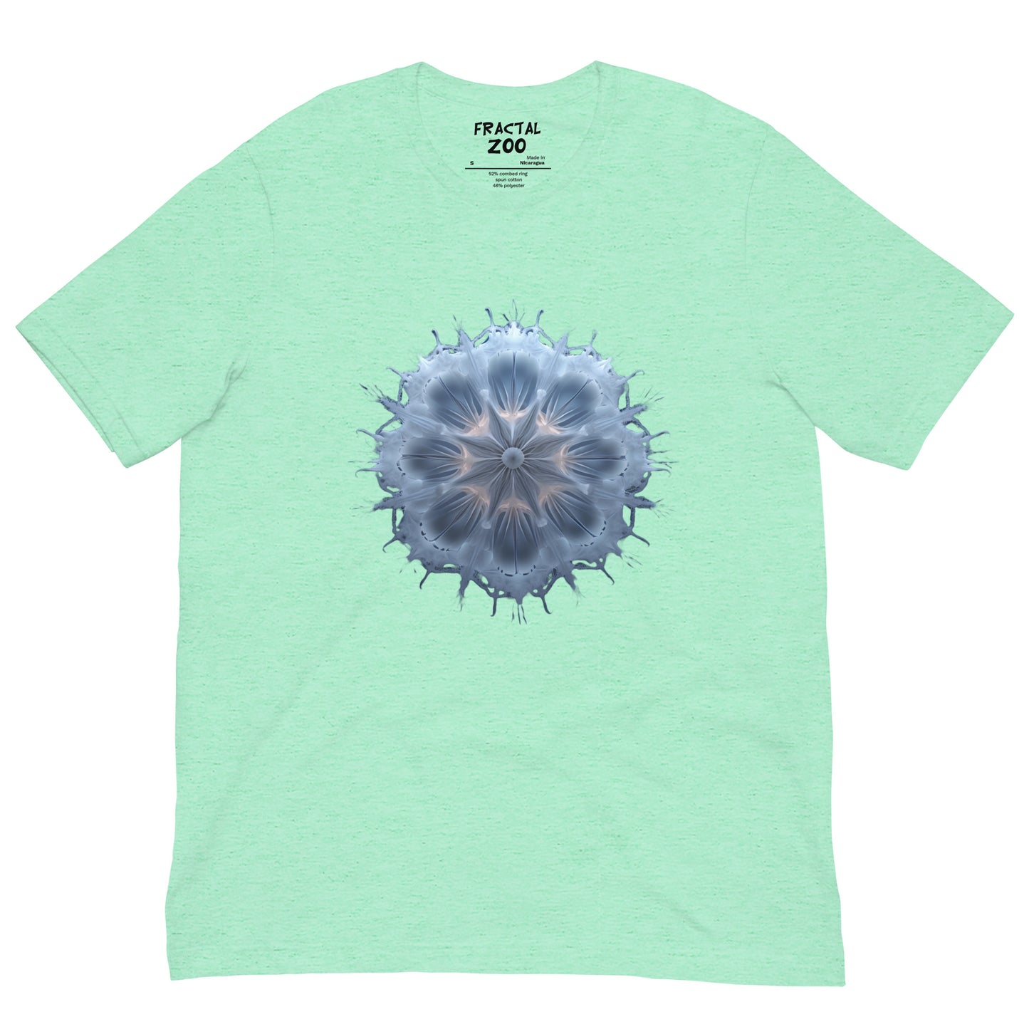 Fractal Microcosm Unisex t-shirt | Artistry Meets Scientific Marvel