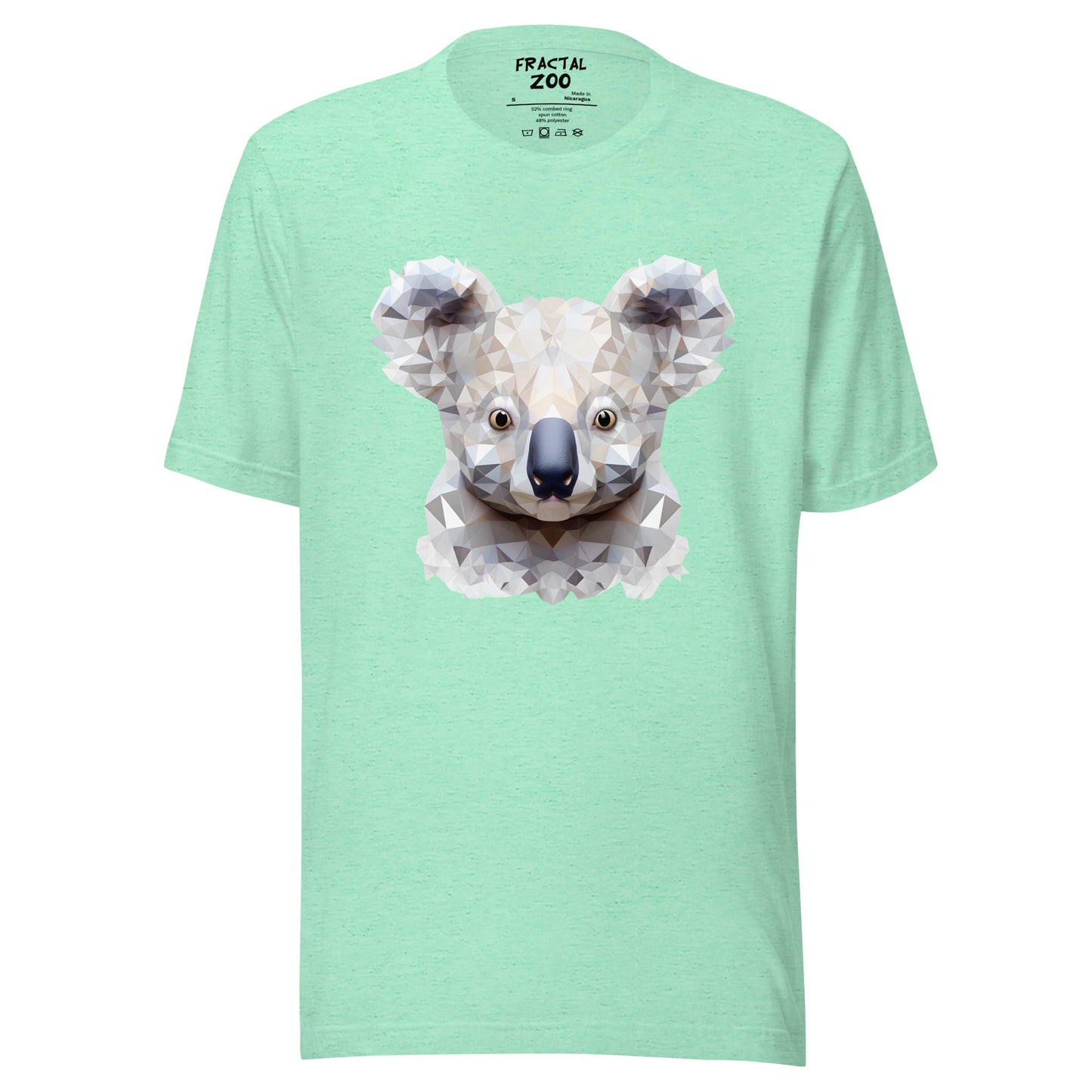 Geometric Koala Wonder Unisex t-shirt | Express Your Love for Koalas