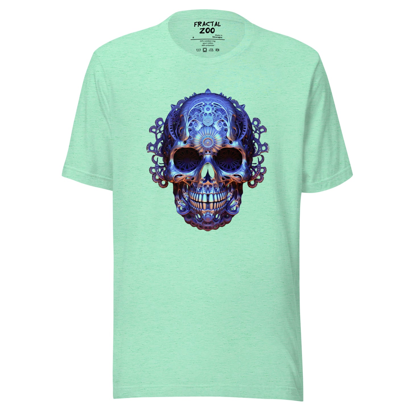 Reduce Overproduction with Fractal Gearhead Skull Tee | Make a Thoughtful Choice