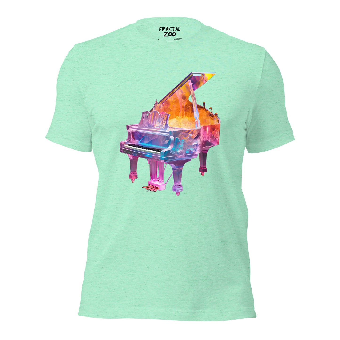 Majestic Harmonics Unisex t-shirt | Where Art and Musical Harmony Meet in Eco-Friendly Fashion