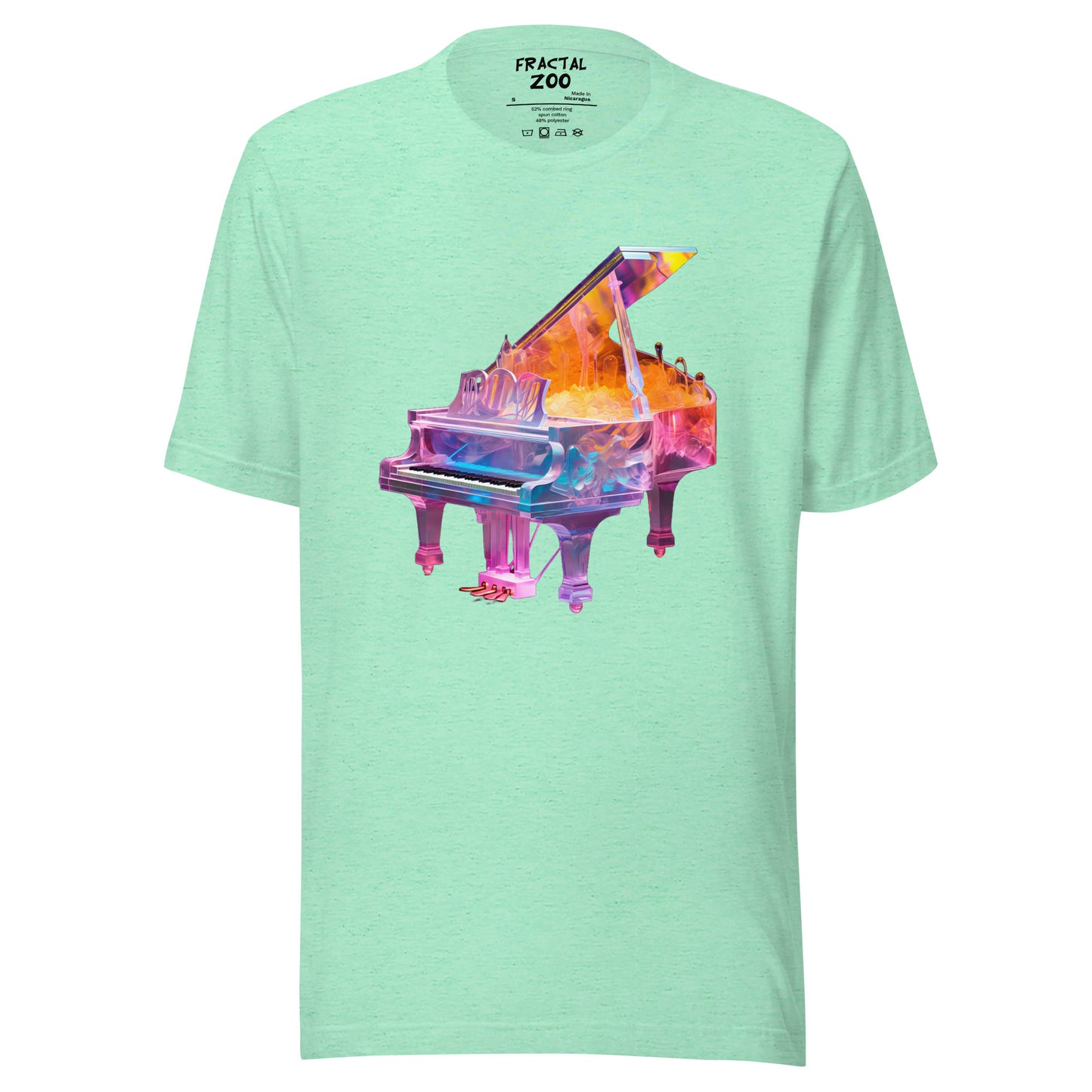 Majestic Harmonics Unisex t-shirt | Where Art and Musical Harmony Meet in Eco-Friendly Fashion