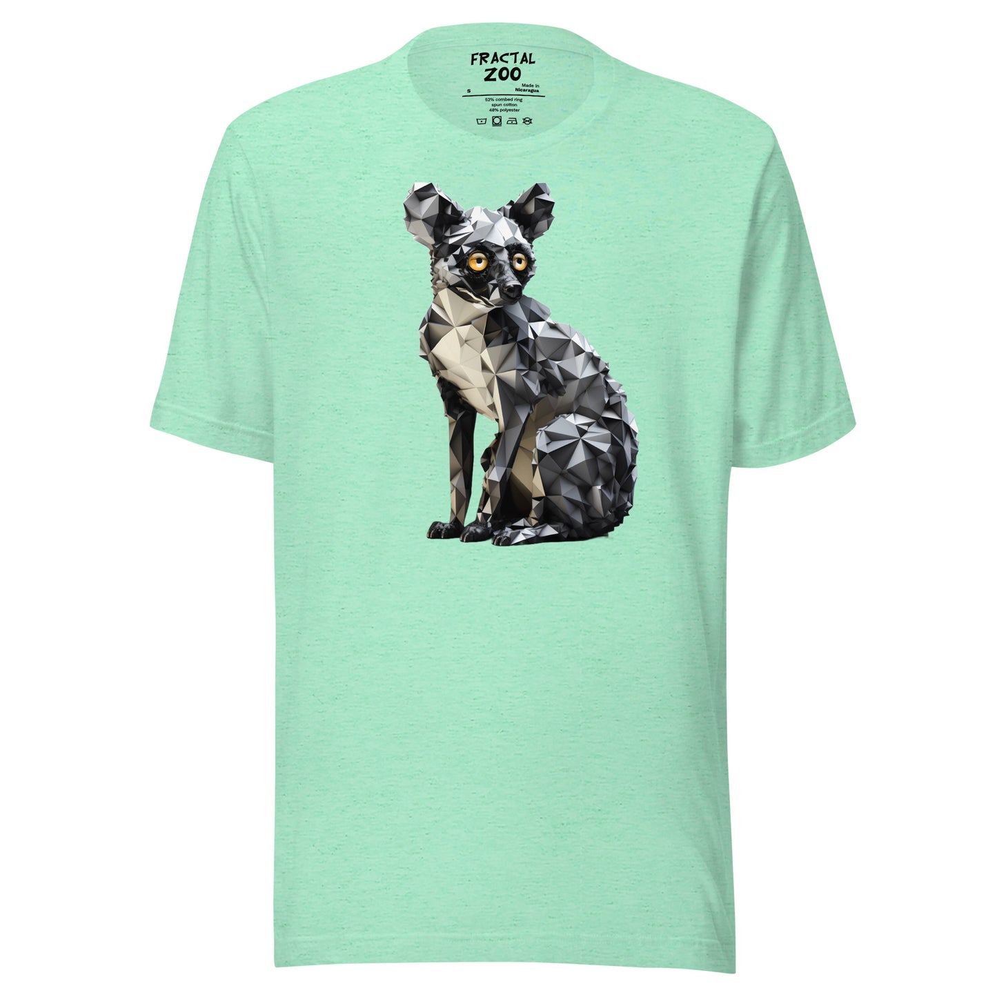 Make a Statement with Geometric Lemur T-Shirts | Eco-Friendly Fashion Choice