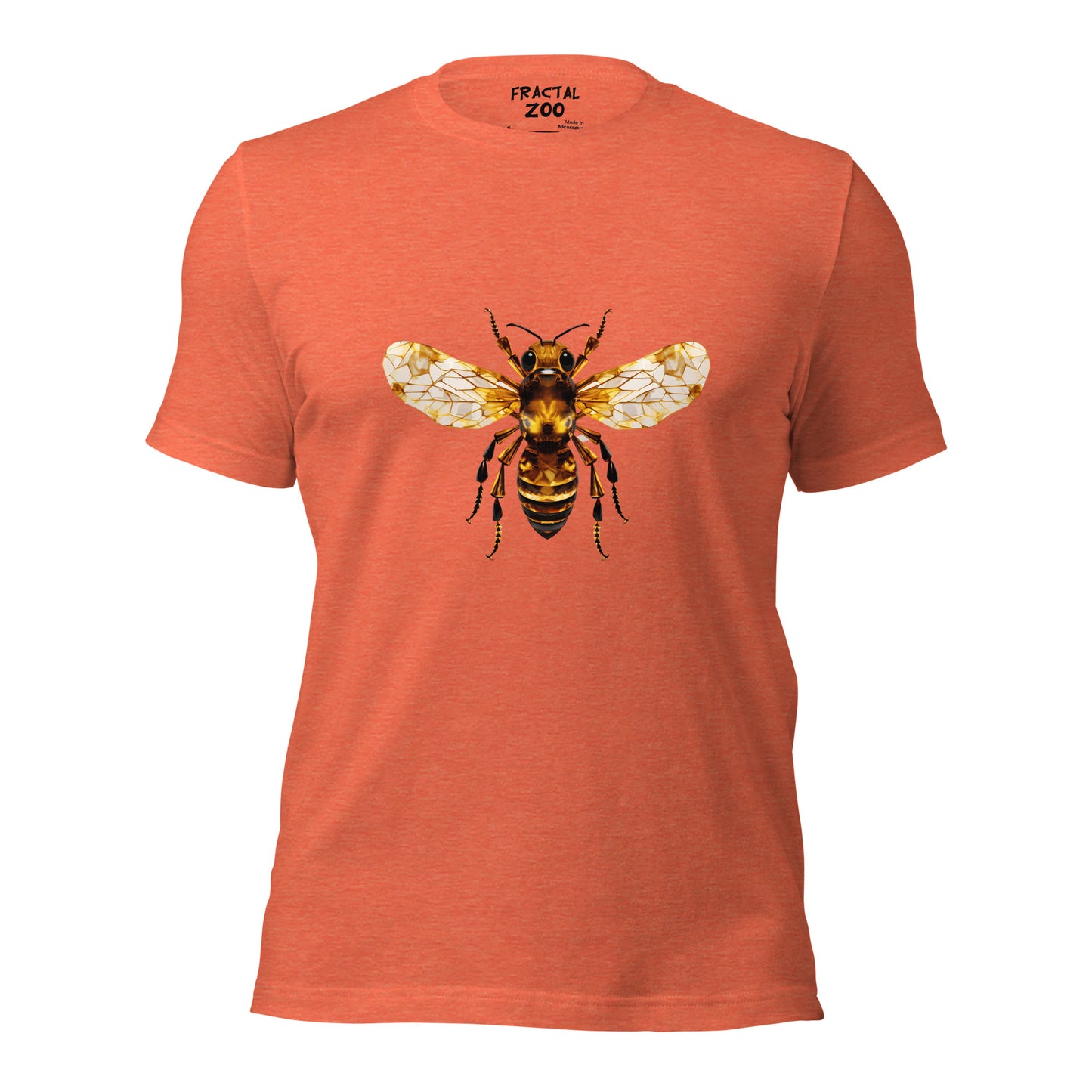 Fractal Bee  Unisex T-Shirt | Celebrate Art and Nature in Style