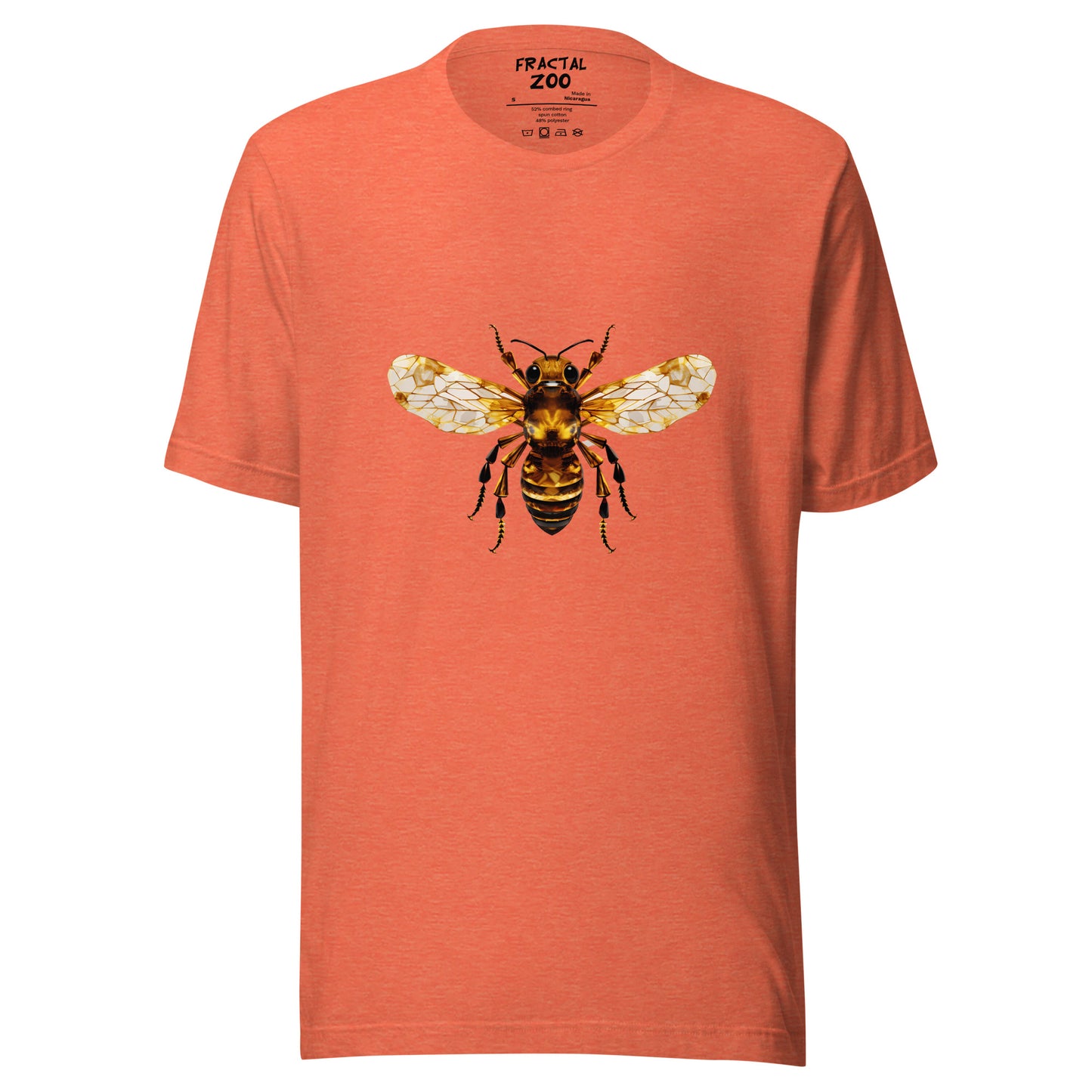 Fractal Bee  Unisex T-Shirt | Celebrate Art and Nature in Style