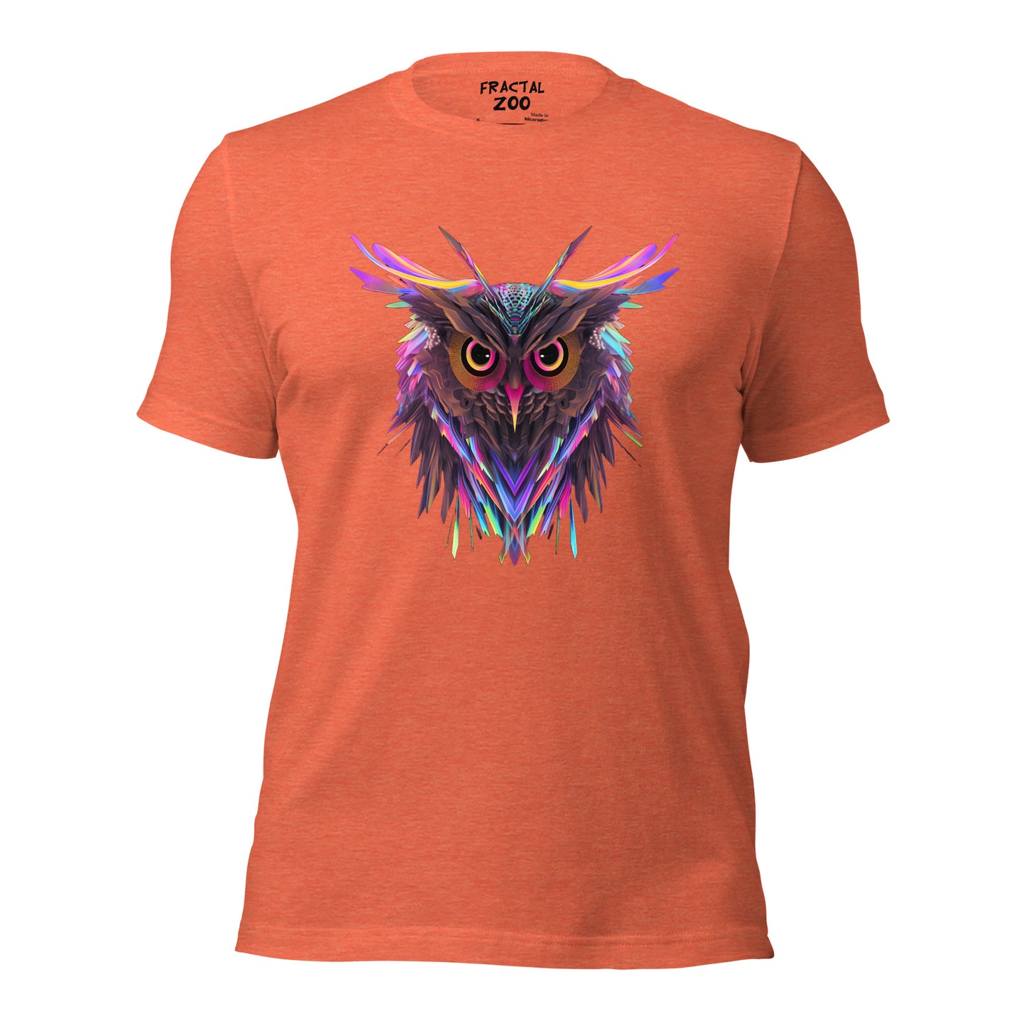 Psychedelic Owl Tee | Wearable Art for the Mind-Bending Experience