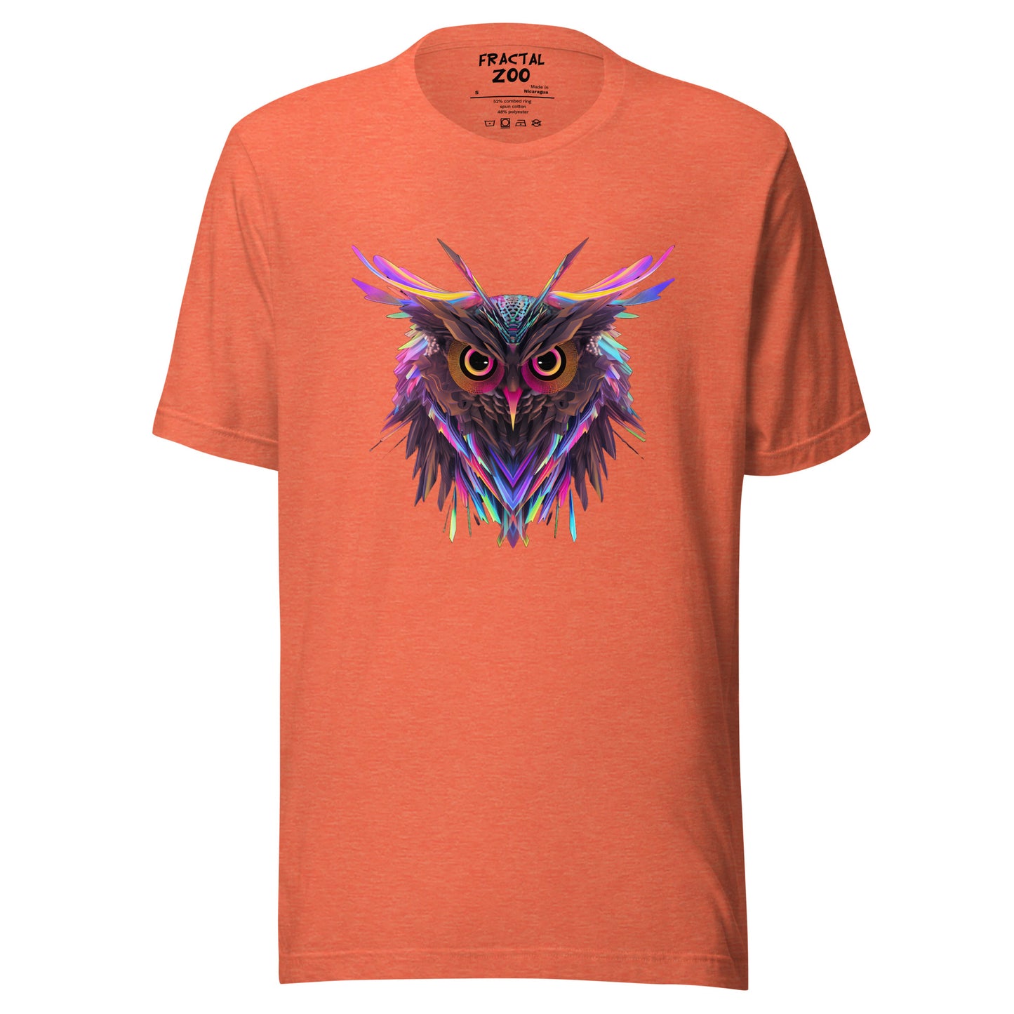 Psychedelic Owl Tee | Wearable Art for the Mind-Bending Experience