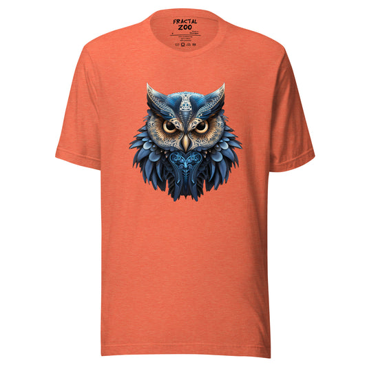 Enchanted Owl Unisex t-shirt | Nature-Inspired Cool Owl Tee for Artistic Trendsetters