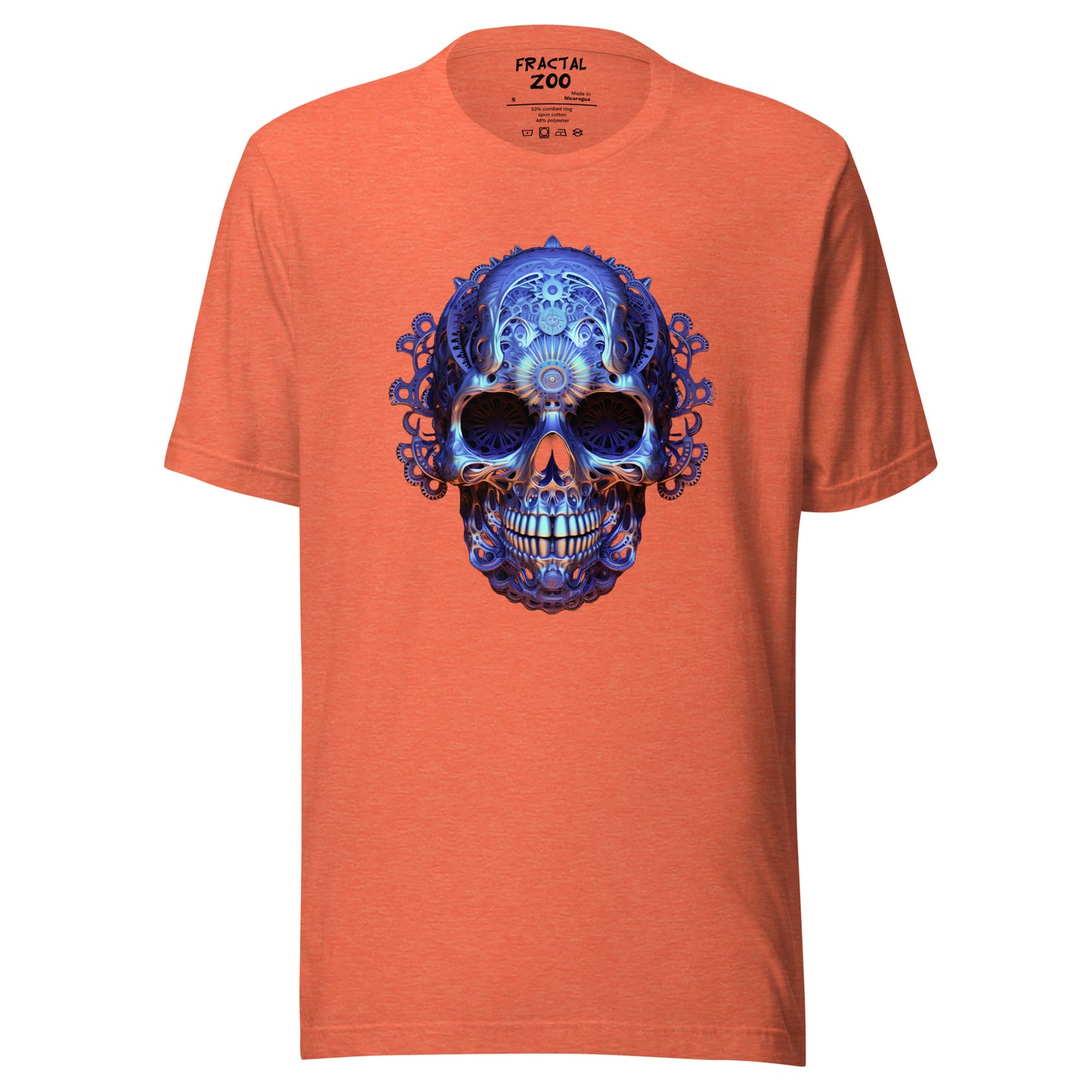 Reduce Overproduction with Fractal Gearhead Skull Tee | Make a Thoughtful Choice