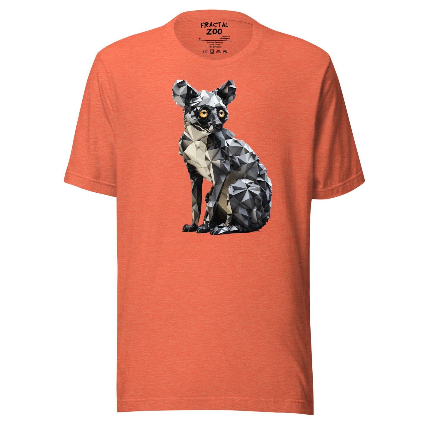 Make a Statement with Geometric Lemur T-Shirts | Eco-Friendly Fashion Choice